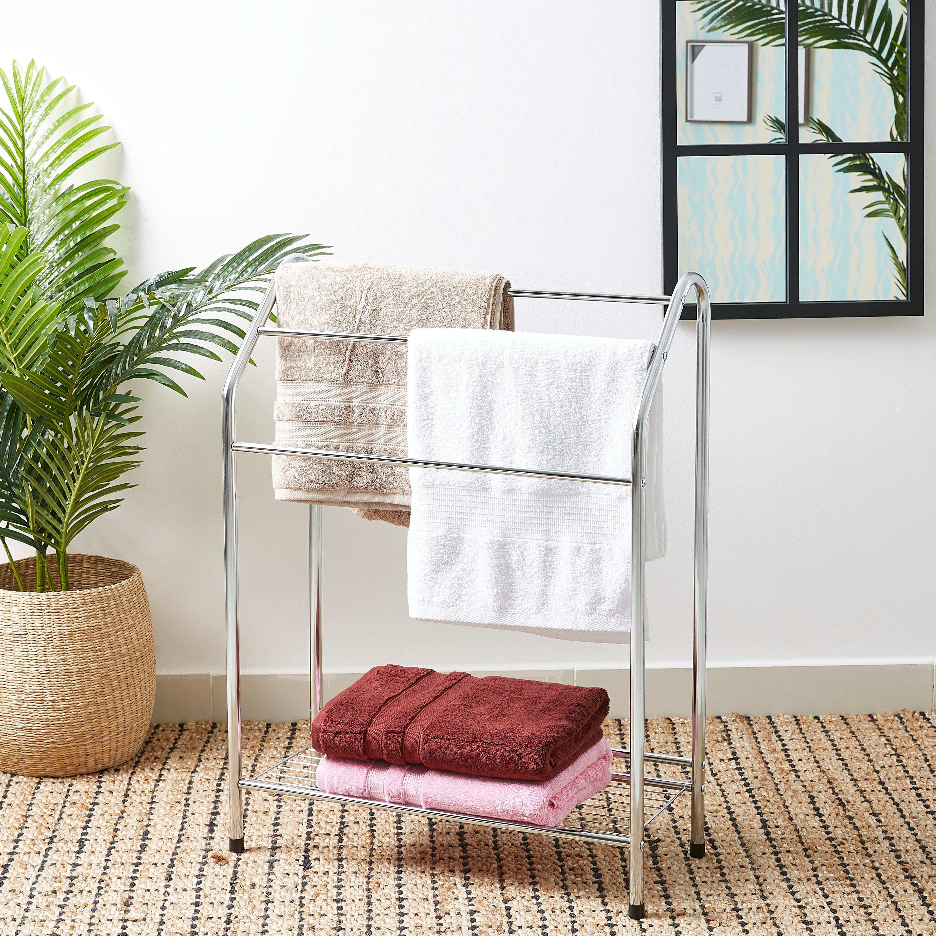 Movable towel rack sale