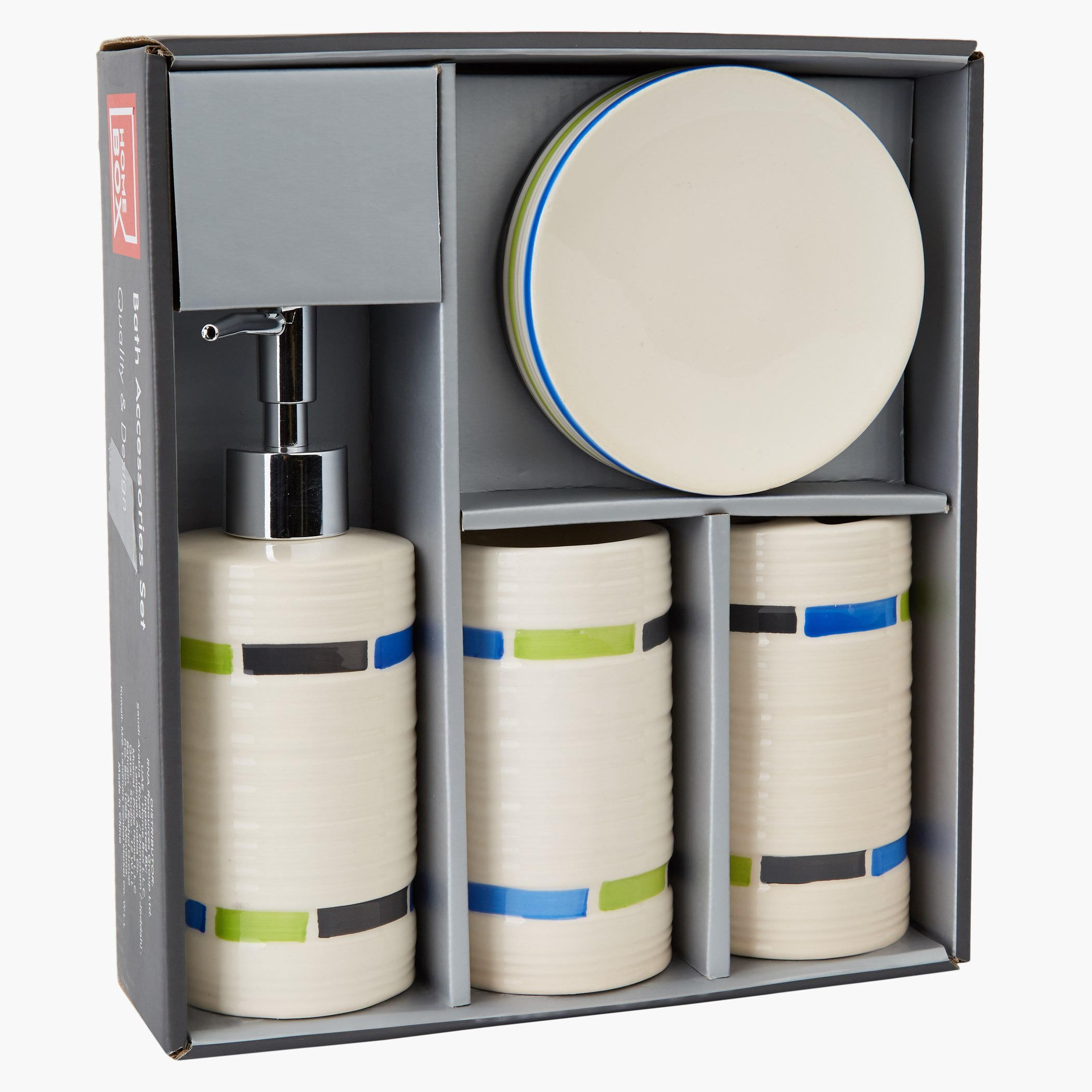 Streamline 4-Piece Bathroom Accessory Set-hbxhomeware-hbxkidsandyouth-image-2