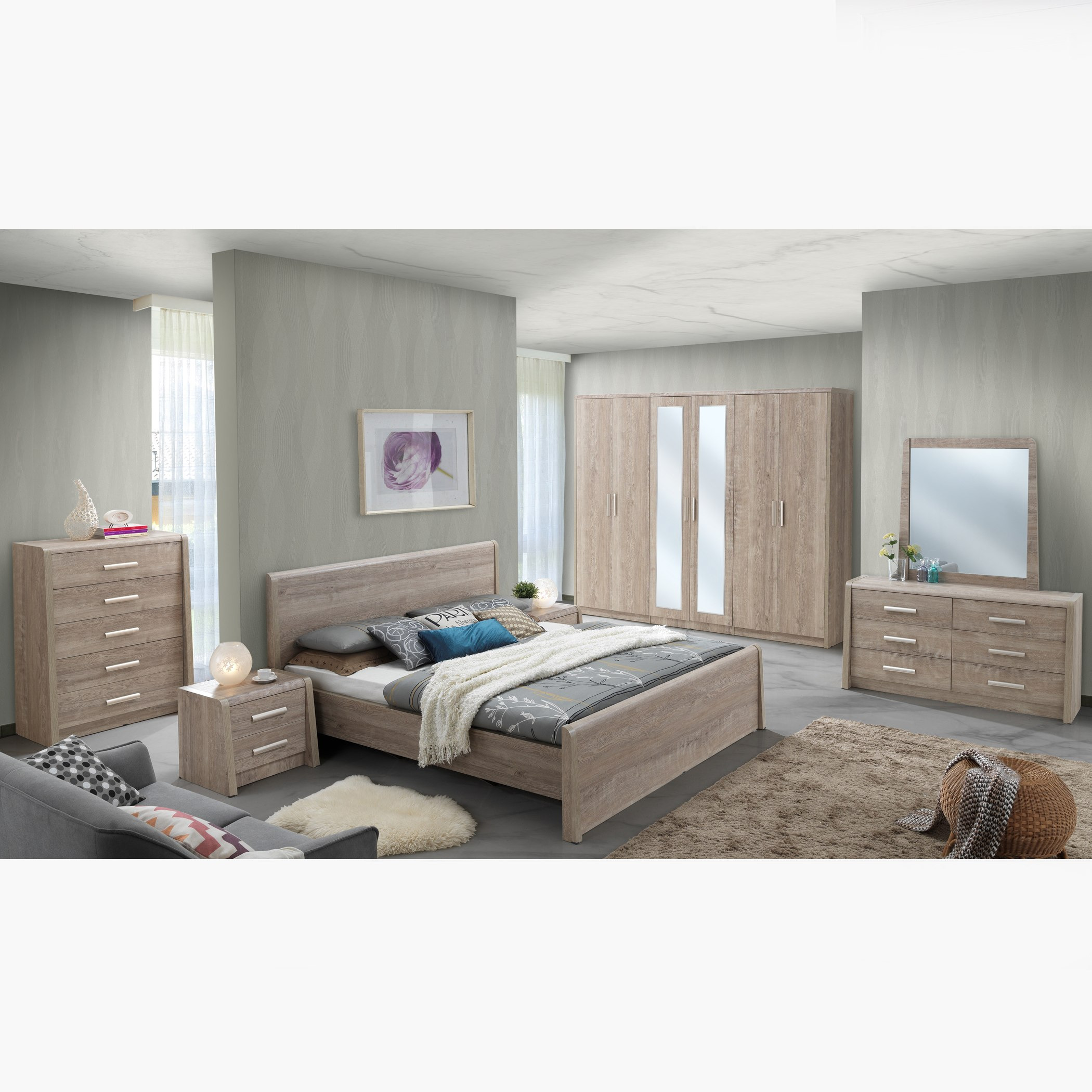 طاولة تزيين كبيرة كيرفي بستة أدراج وبدون مرآة-hbxfurniture-bedroom-dressersandmirrors-image-7