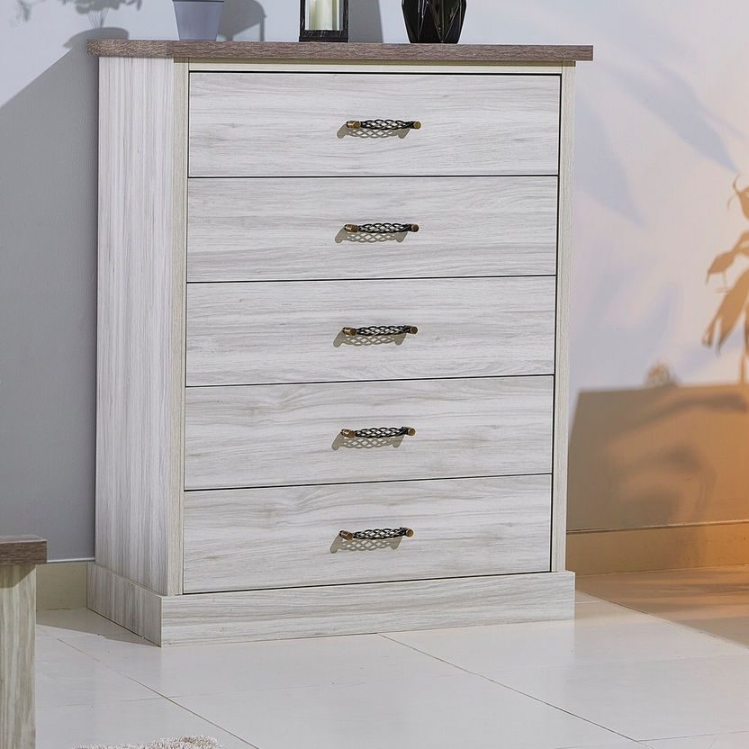 Angelic Chest of 5-Drawers-Chest of Drawers-image-0
