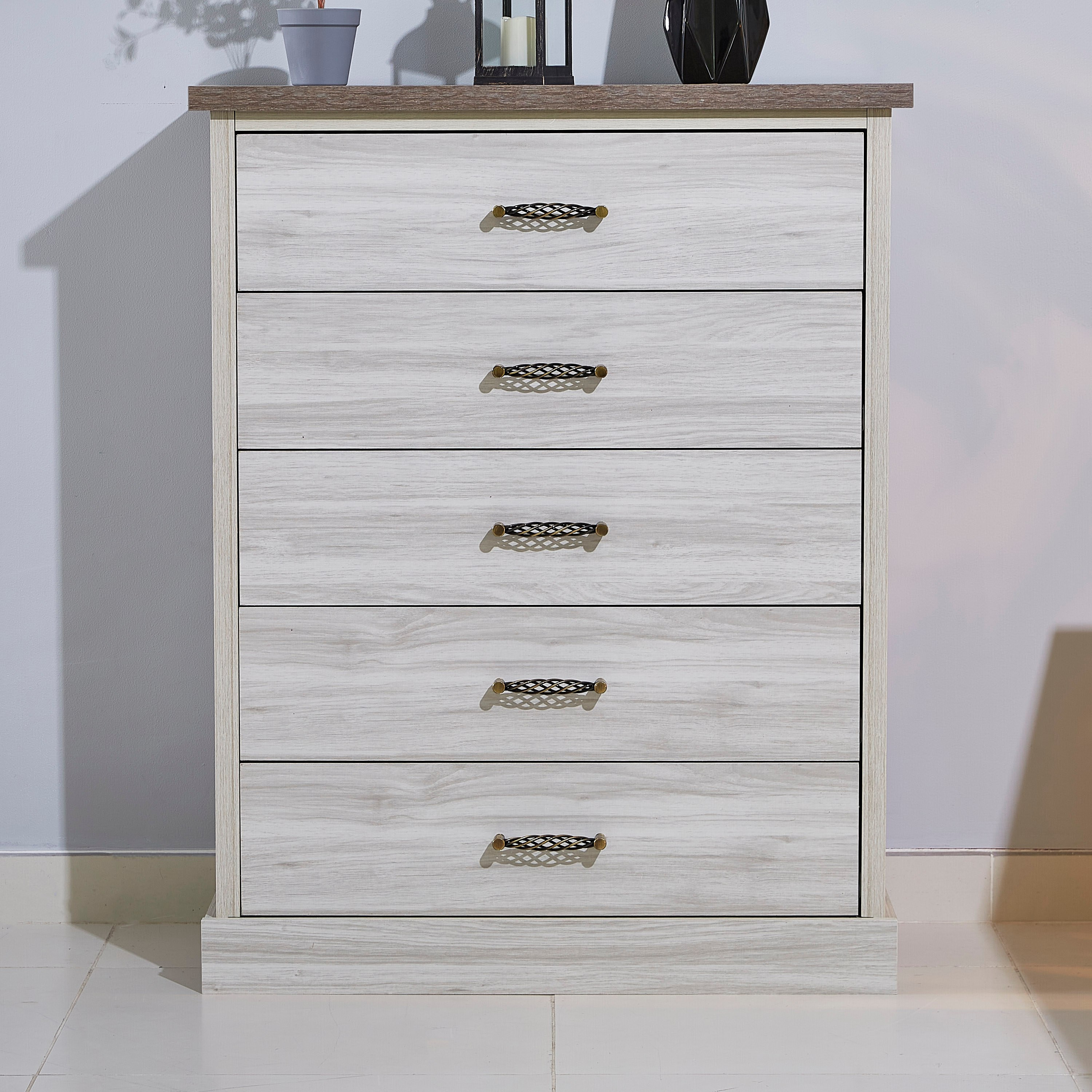 Angelic Chest of 5-Drawers-hbxfurniture-dressersandchests-chestofdrawers-image-2