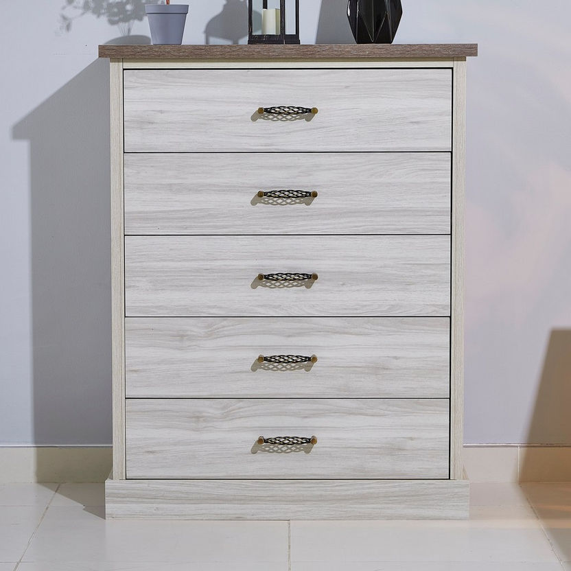 Angelic Chest of 5-Drawers-Chest of Drawers-image-1