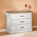 Angelic 3-Drawer Dresser without Mirror-Dressers and Mirrors-thumbnailMobile-1