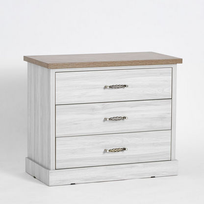 Angelic 3-Drawer Dresser without Mirror