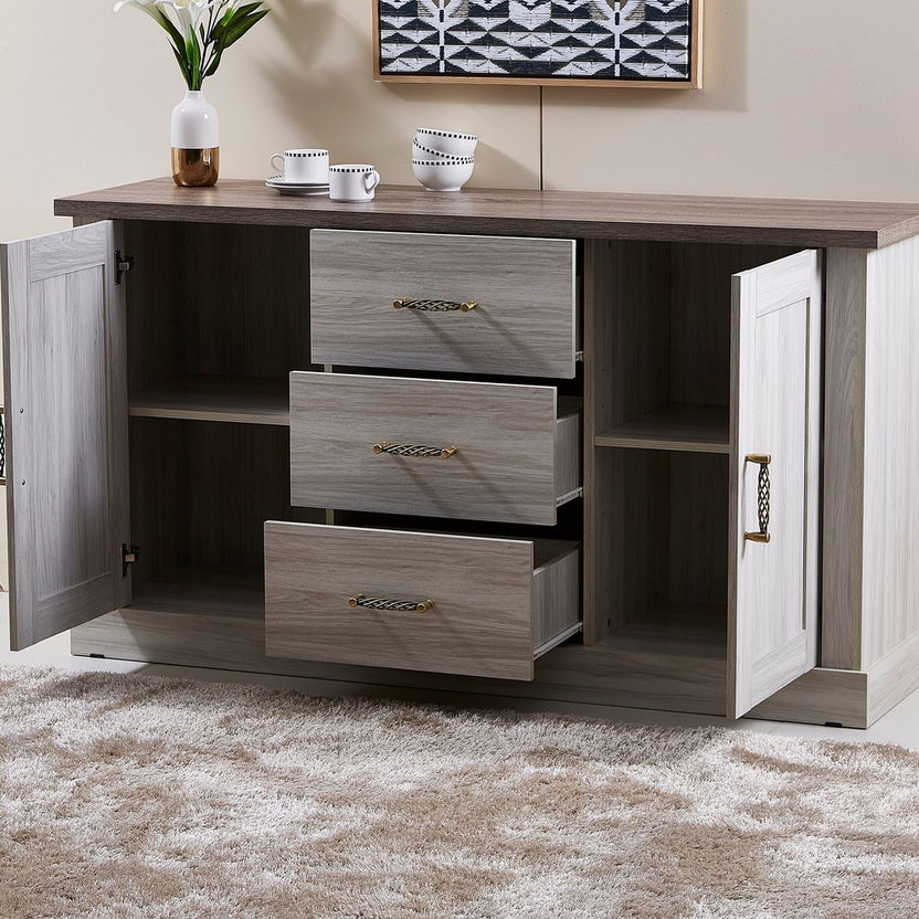 Angelic 3-Drawer Sideboard Buffet with 2 Doors-Buffets and Sideboards-image-2