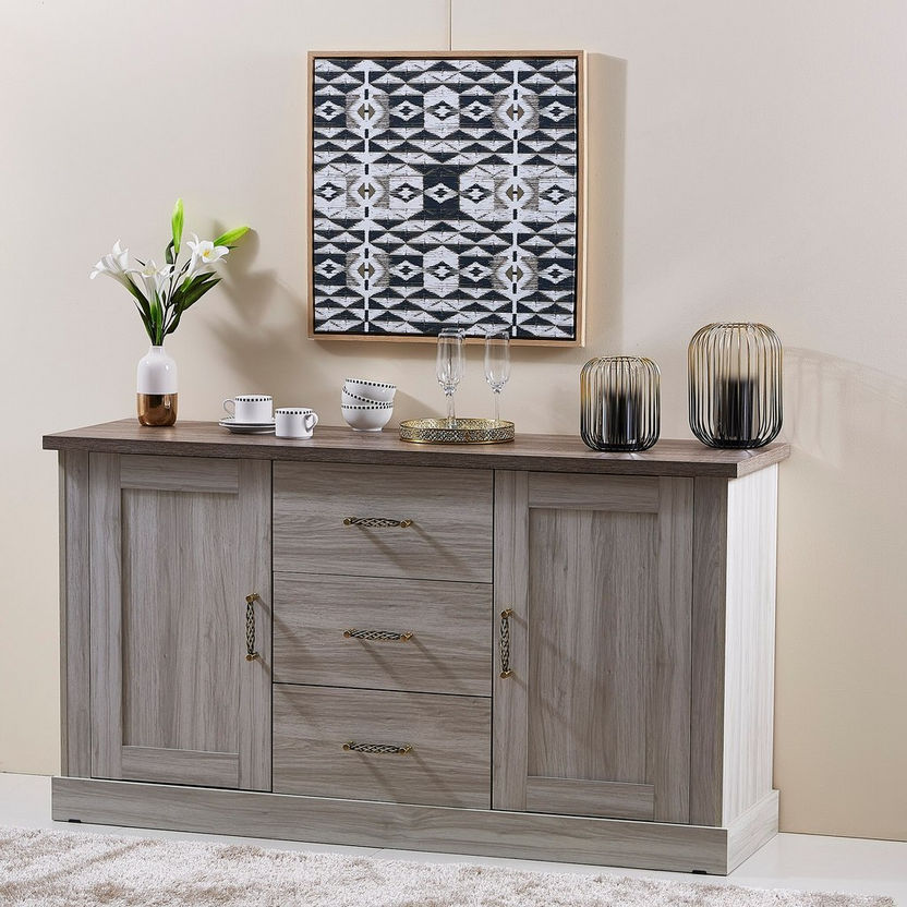 Angelic 3-Drawer Sideboard Buffet with 2 Doors-Buffets and Sideboards-image-3