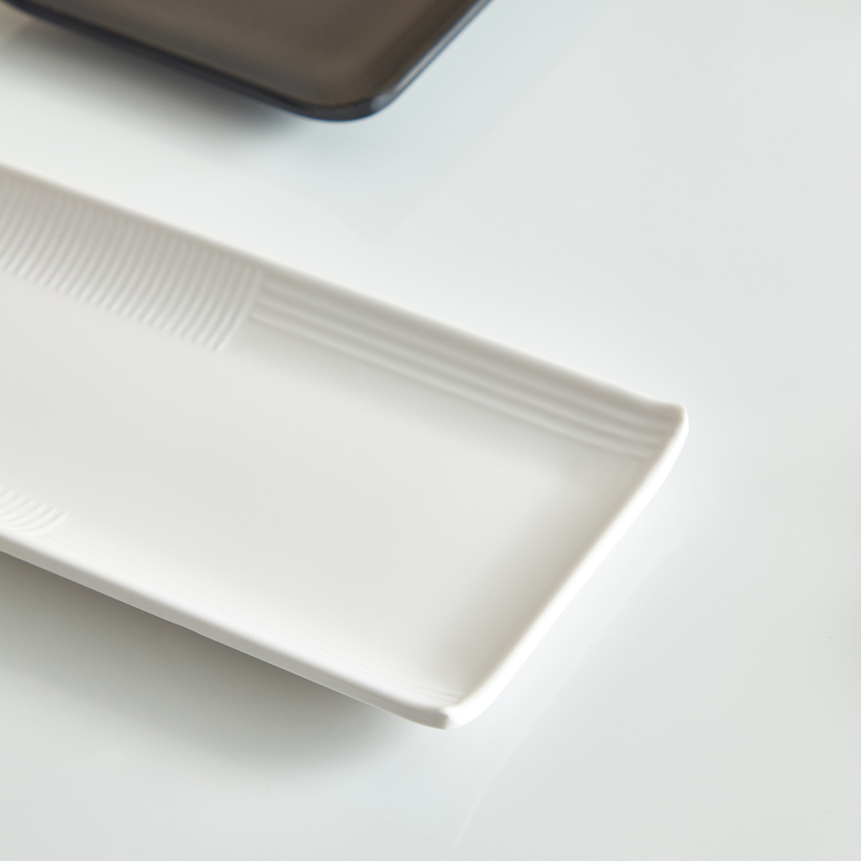 Classic Rectangular Shallow Platter - 33 cm-hbxdecorandfurnishings-tabletop-serveware-image-3