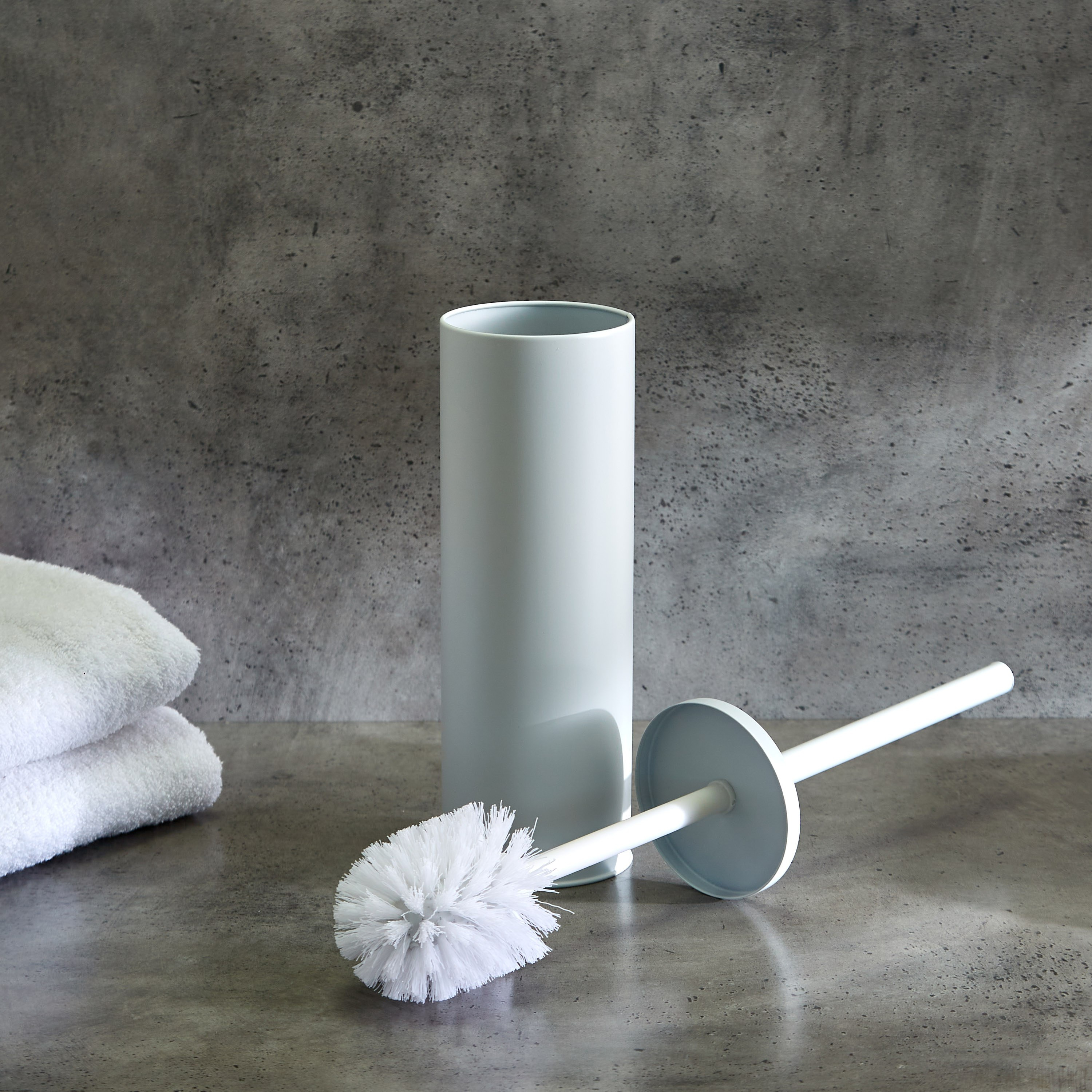 Toilet Brush and Holder Set-hbxbathroom-bathroomstorage-towelholdersandstands-image-2