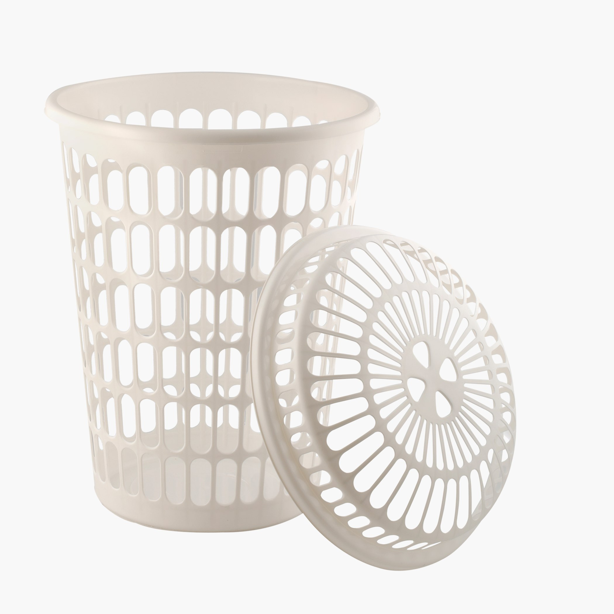 سلّة غسيل بغطاء من ميكا - 43×61.5 سم-hbxbathroom-bathroomstorage-laundryhampers-image-3