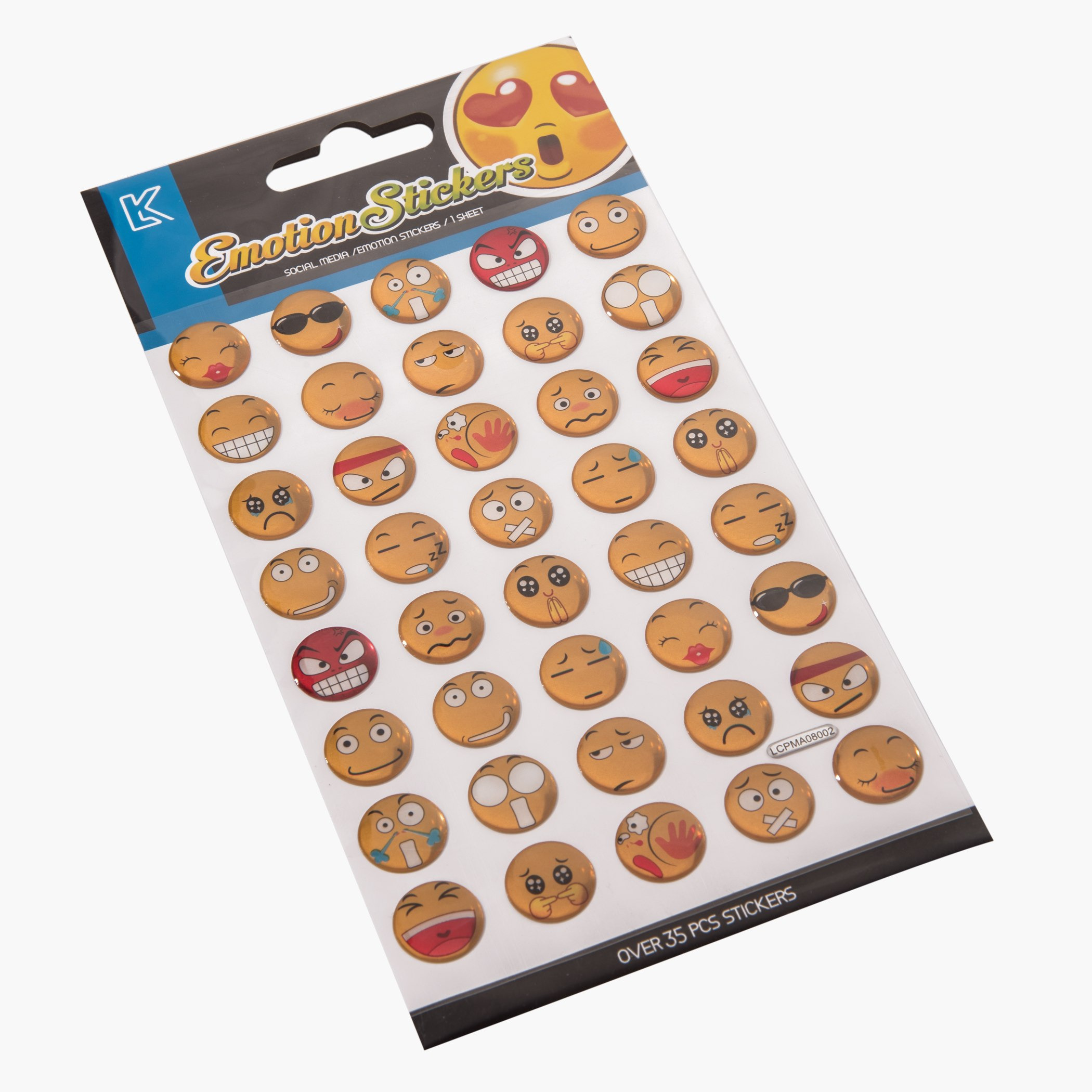 Emotion Epoxy Sticker - 19x10.5 cm-hbxhomeware-hbxkidsandyouth-image-1