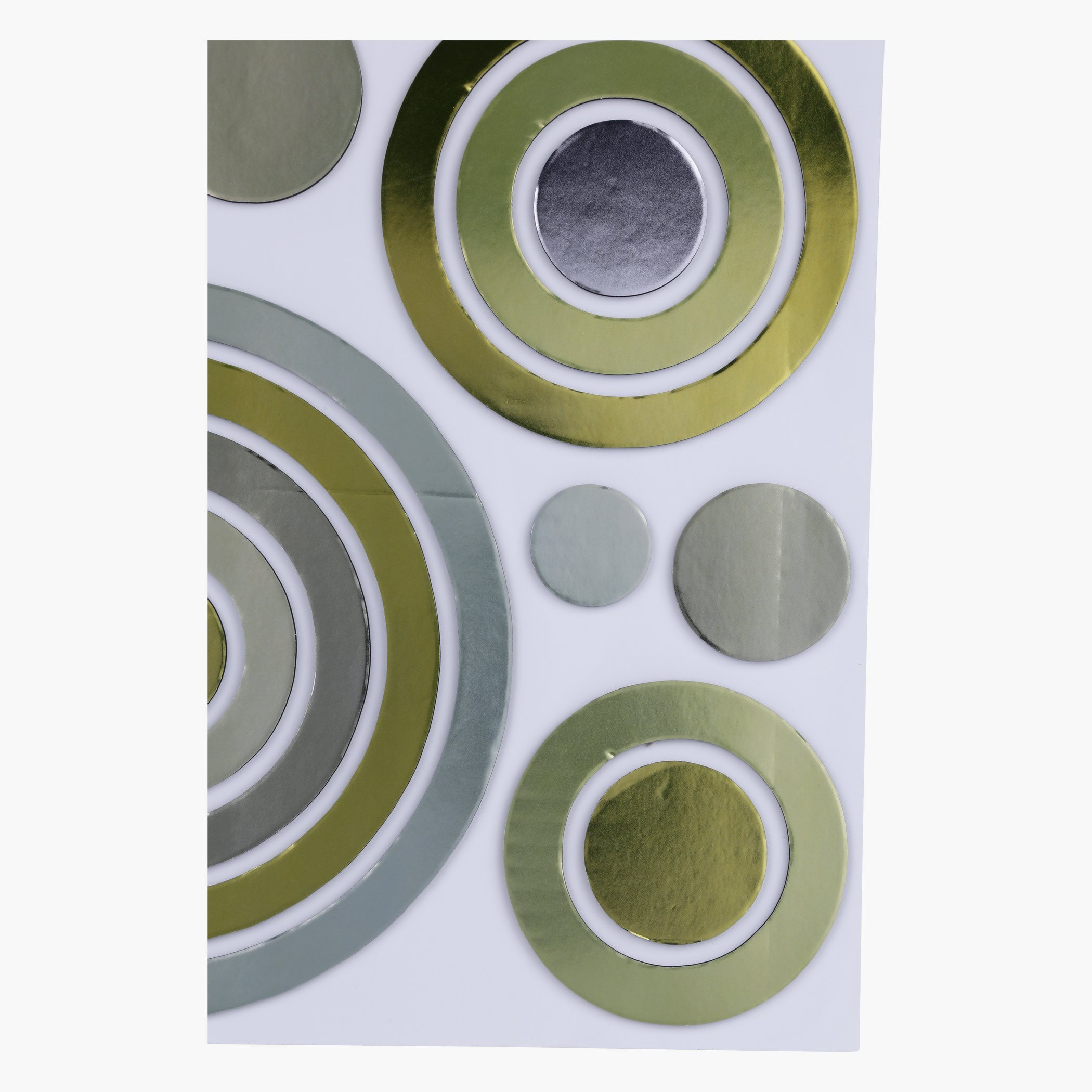 ديكور بتصميم دائري من اسفنج ايفا بلمسة نهائية معدنية-hbxdiningroom-walldecor-wallart-image-2