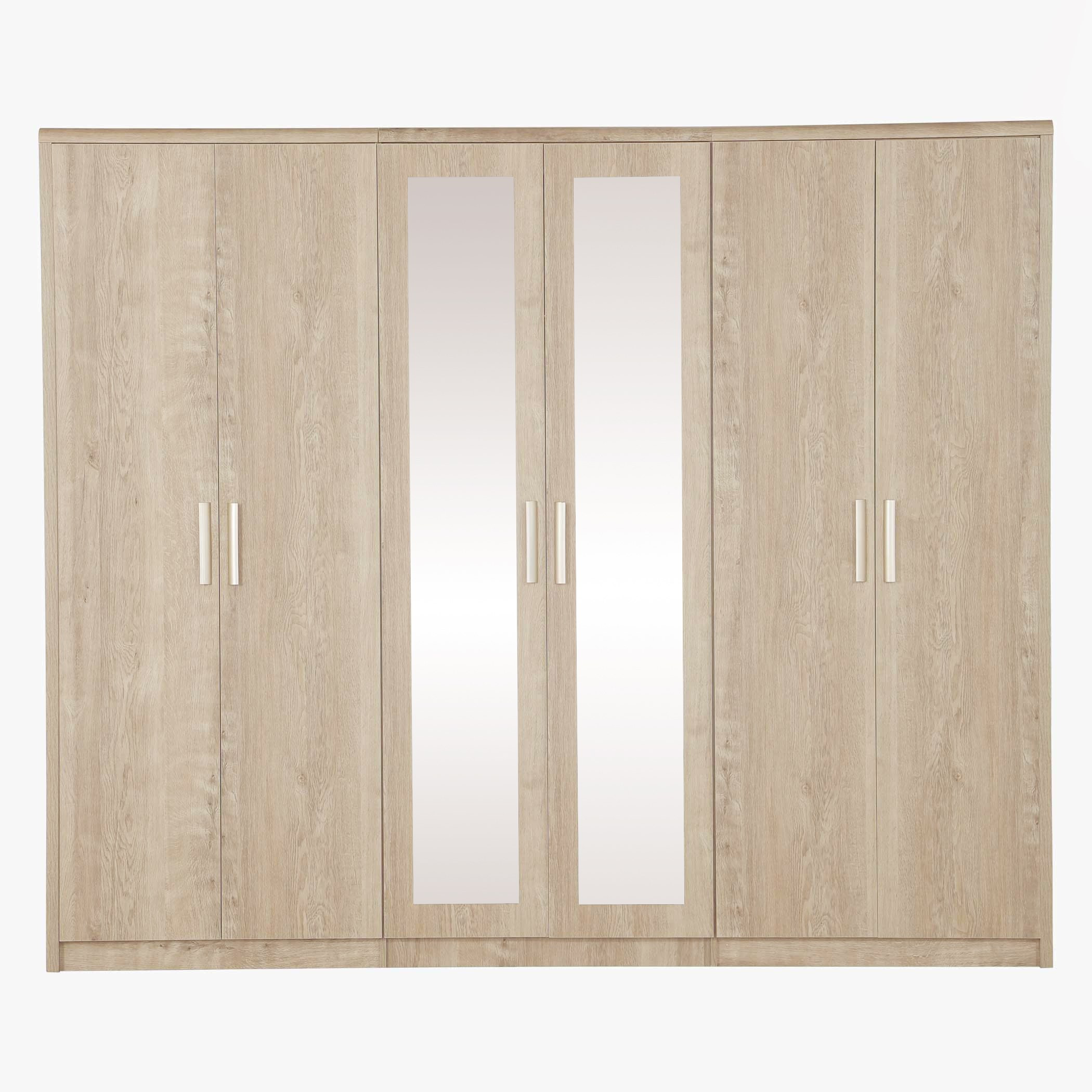 Curvy 6-Door Wardrobe with Mirrors and Drawers-PROMO_HB_KSA_HBX10_190925-image-3
