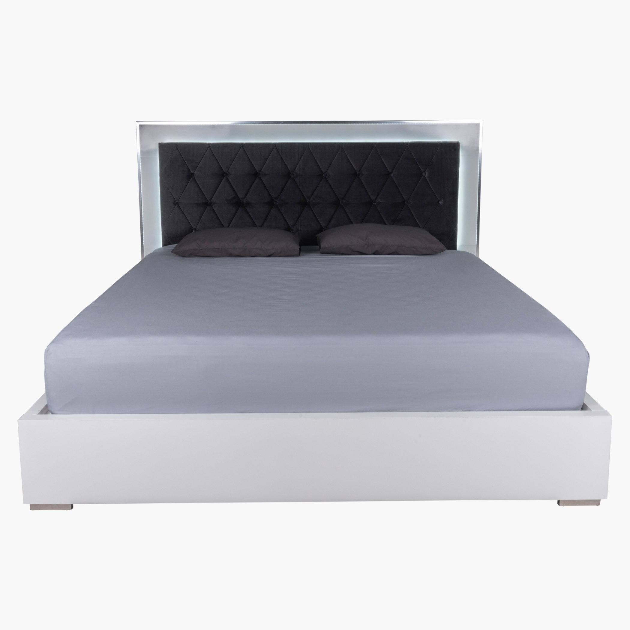 سرير قماشي سوبر كينج من بيكاسو - 200x200 سم-hbxfurniture-bedsandbedsets-beds-king-image-2