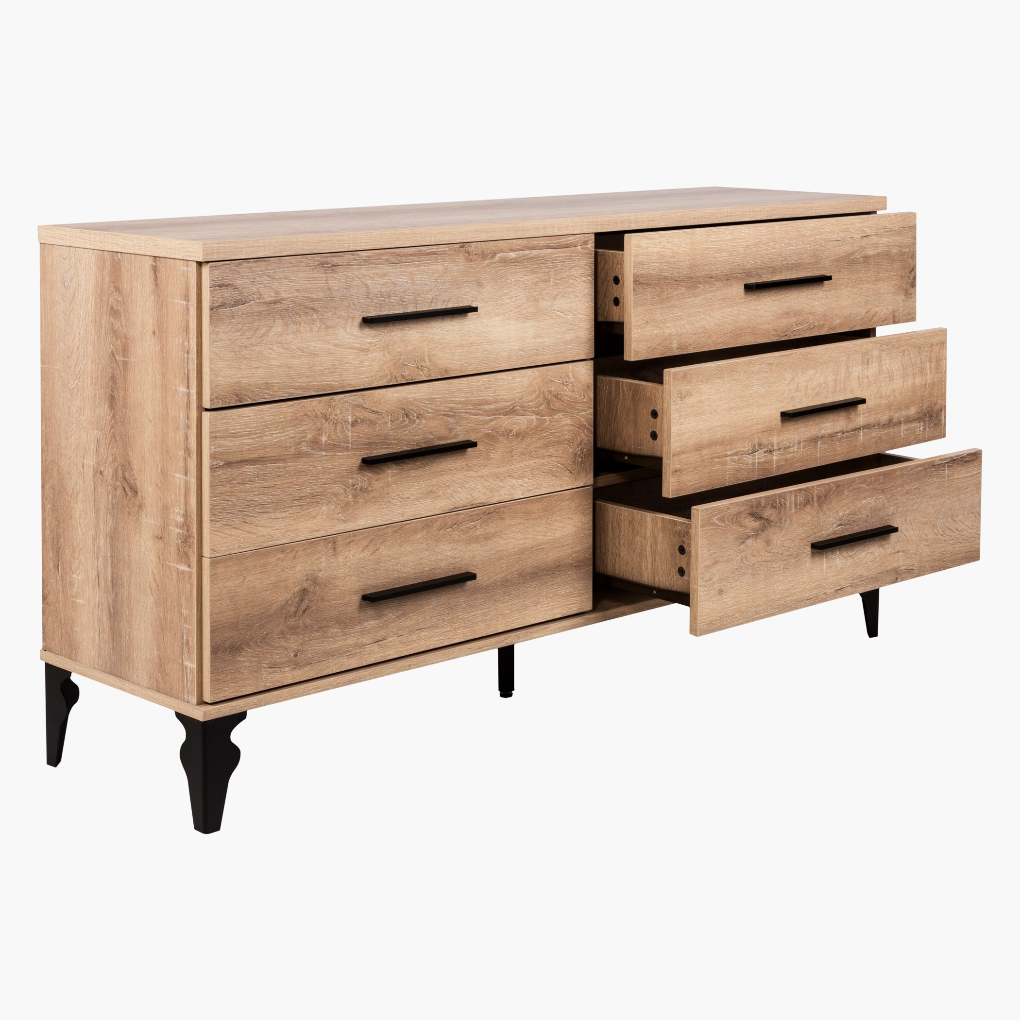 Lukenz 6-Drawer Master Dresser without Mirror-hbxfurniture-bedroom-dressersandmirrors-image-3