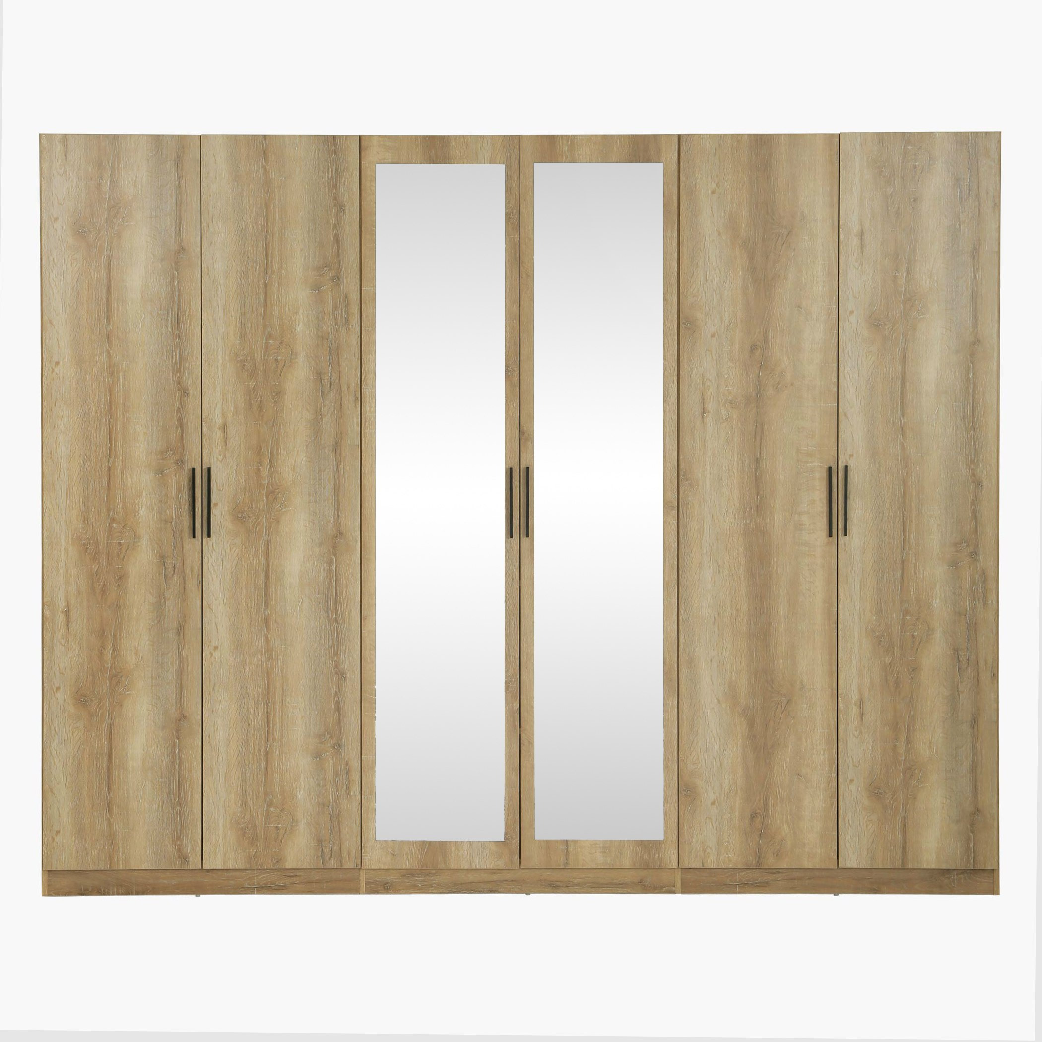 خزانة ملابس بستة أبواب مع مرآتين من لوكينز-hbxfurniture-wardrobes-image-2
