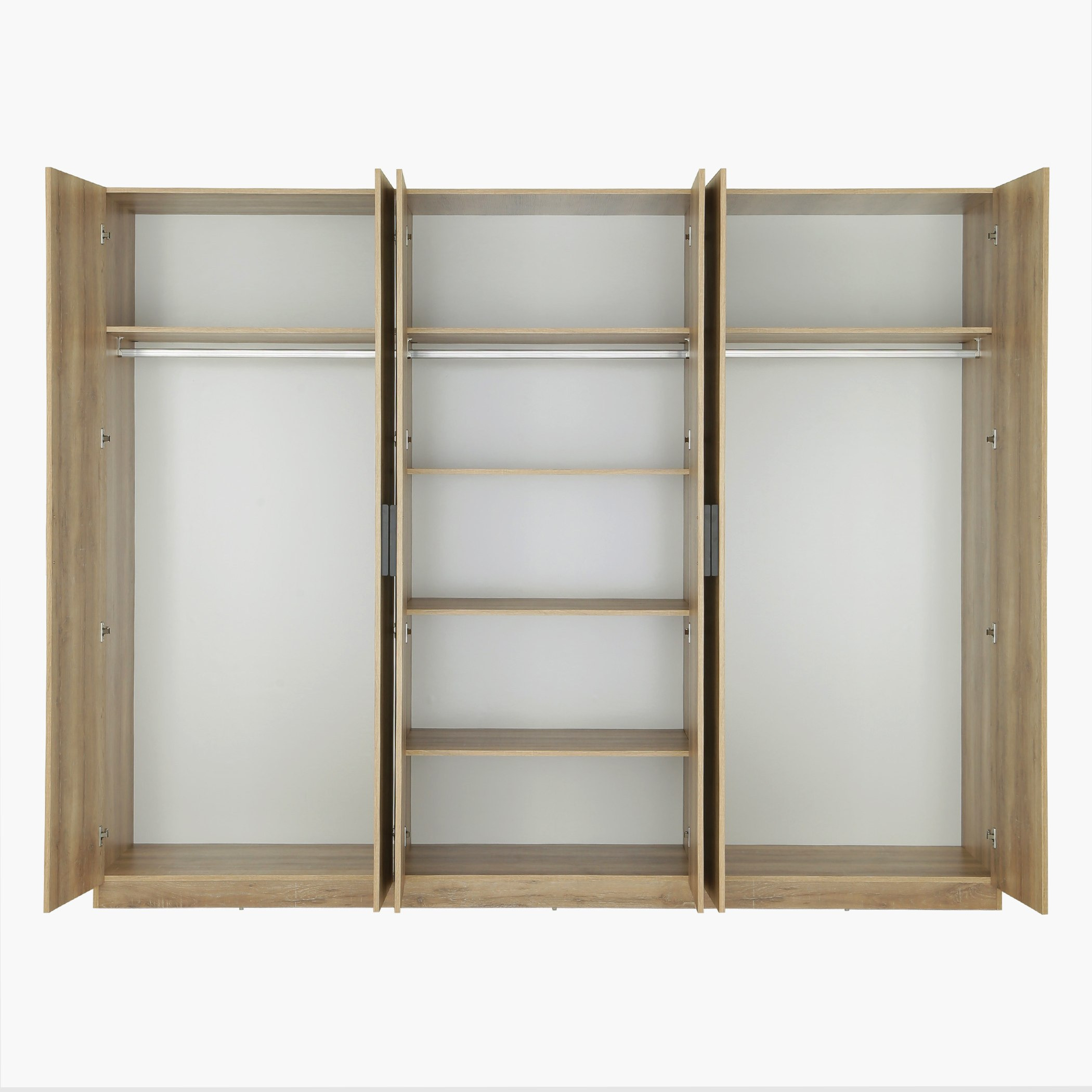 خزانة ملابس بستة أبواب مع مرآتين من لوكينز-hbxfurniture-wardrobes-image-3