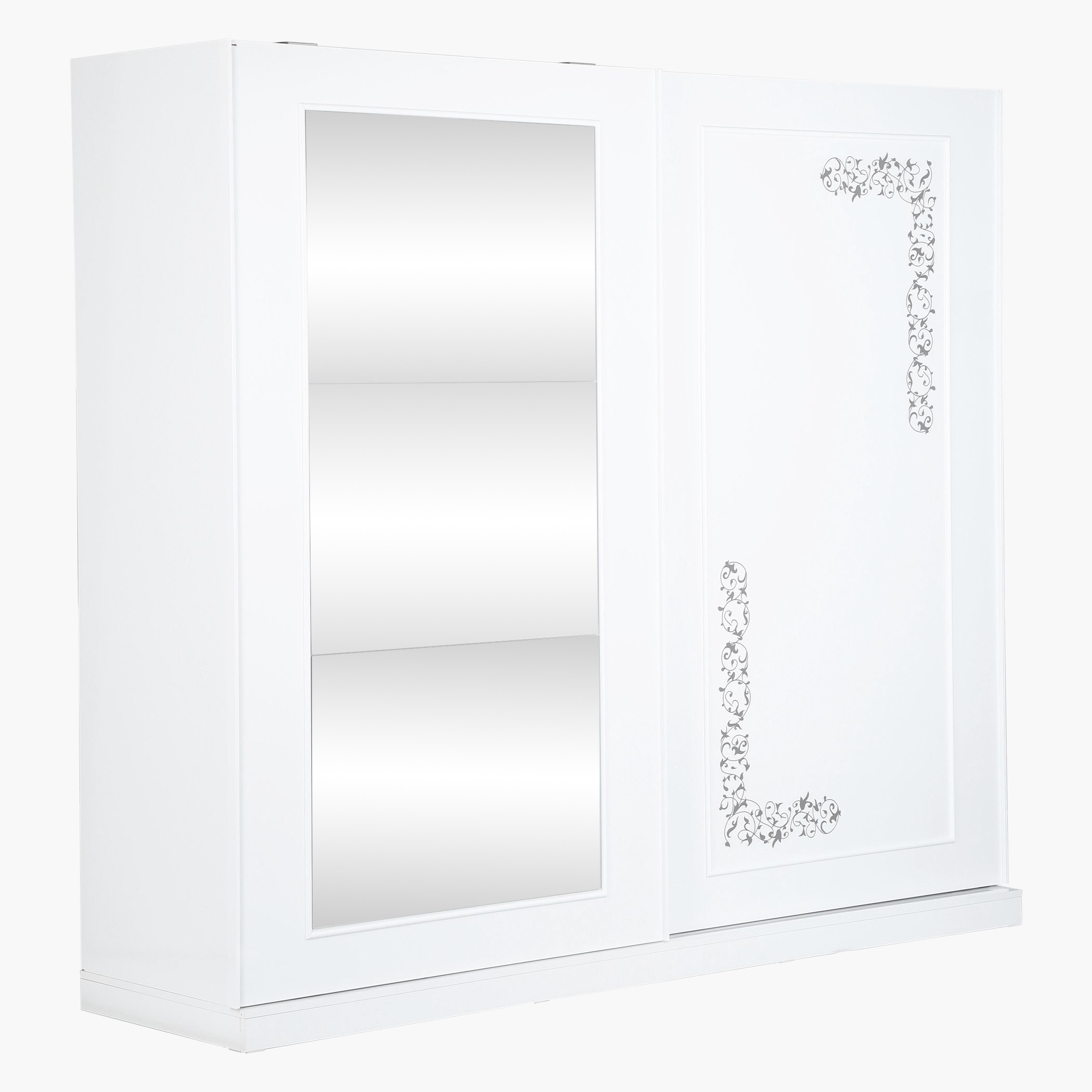Island Sliding Door Wardrobe With Mirrors-hbxfurniture-wardrobes-image-1