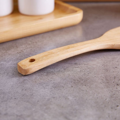Bamboo Wood Laddle-Kitchen Tools and Utensils-image-2
