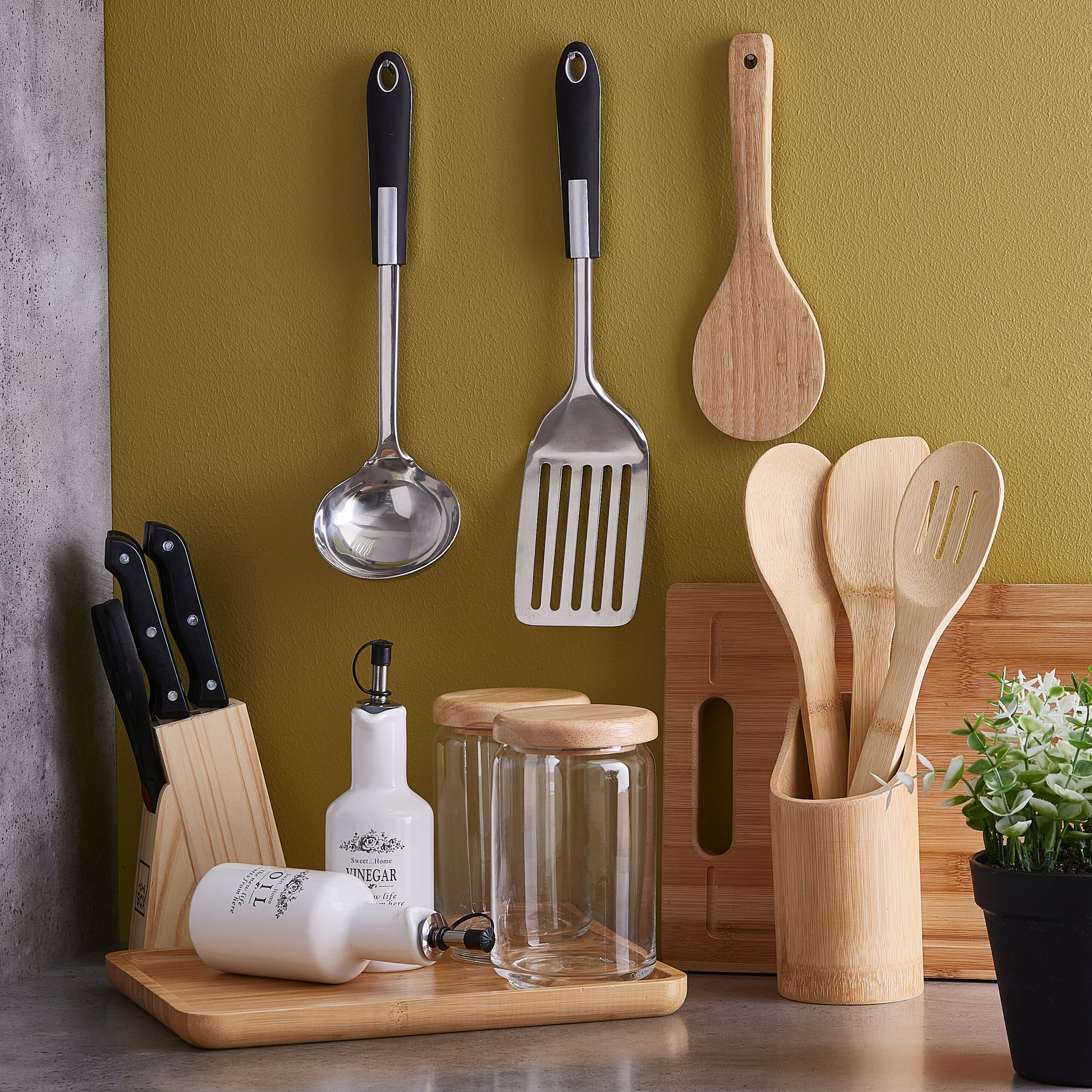 سلم خشب بامبو-hbxhomeware-hbxkitchen-image-4