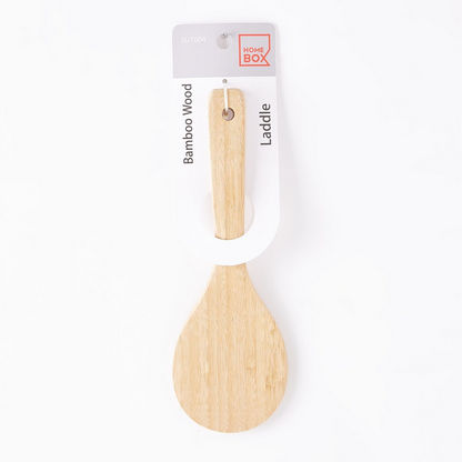 Bamboo Wood Laddle-Kitchen Tools and Utensils-image-4