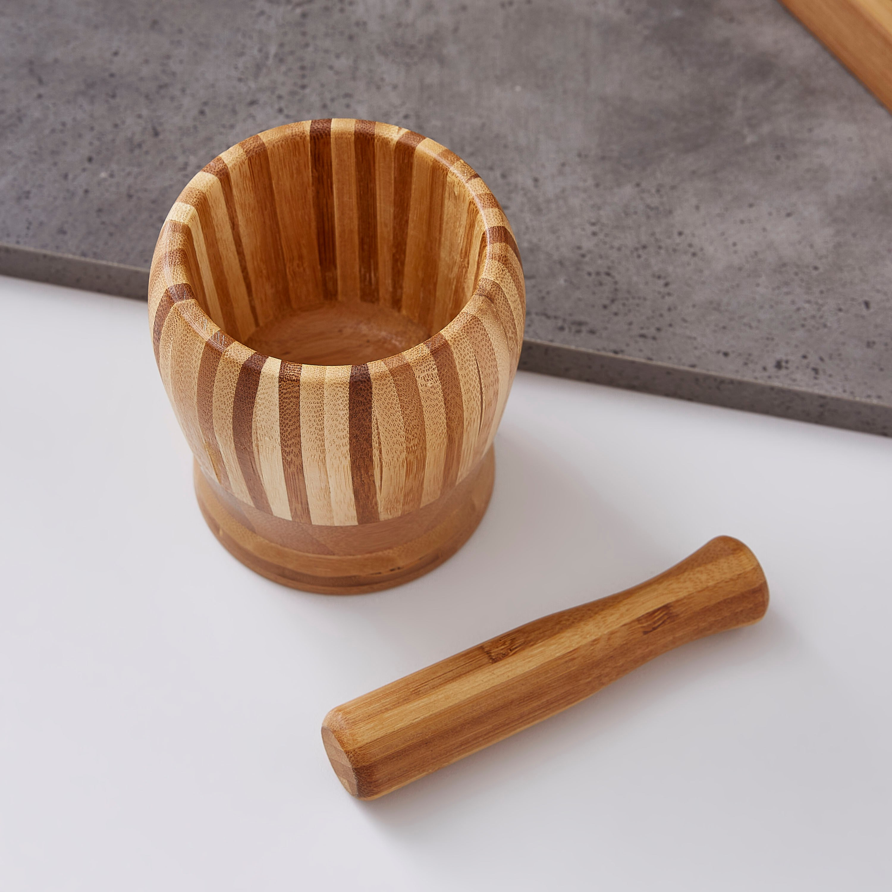 Bamboo Mortar-hbxkitchen-kitchenware-foodpreparation-image-2