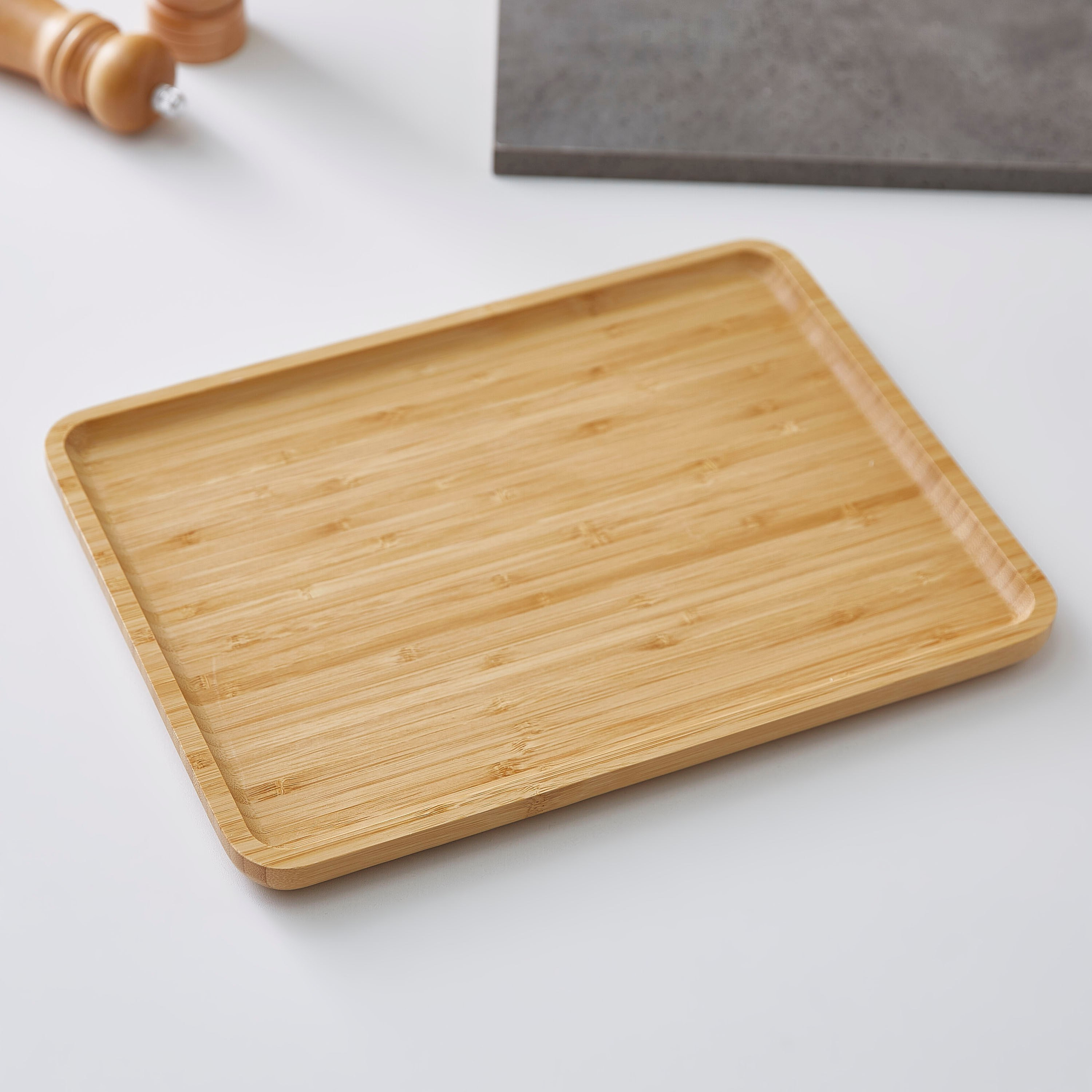صينية تقديم مستطيلة من الخيزران - كبيرة-hbxhomeware-hbxkitchen-image-1