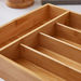 Bamboo Cutlery Tray - 36 cm-Kitchen Racks and Holders-thumbnail-1