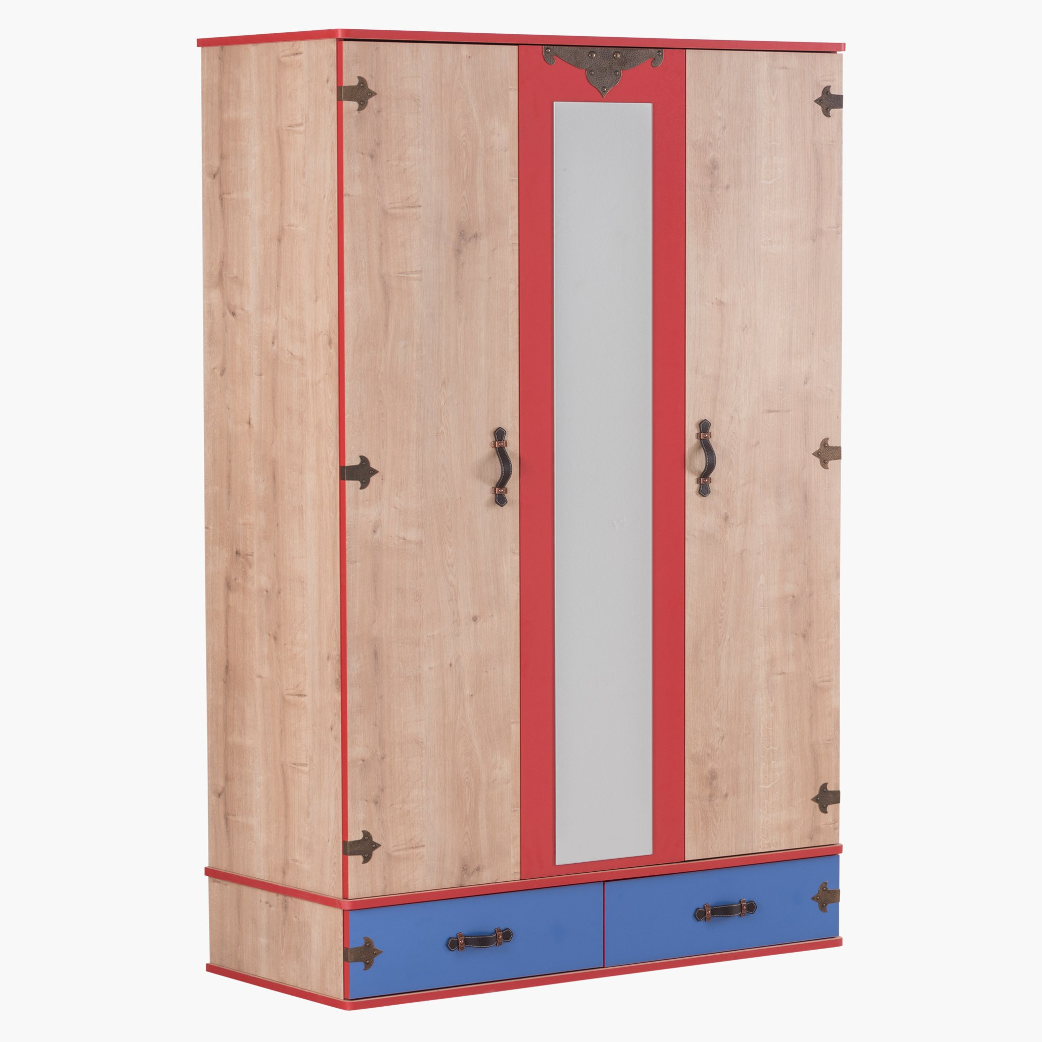 خزانة ملابس من ثلاثة أبواب ودرجين من سي روفر-hbxfurniture-wardrobes-image-1