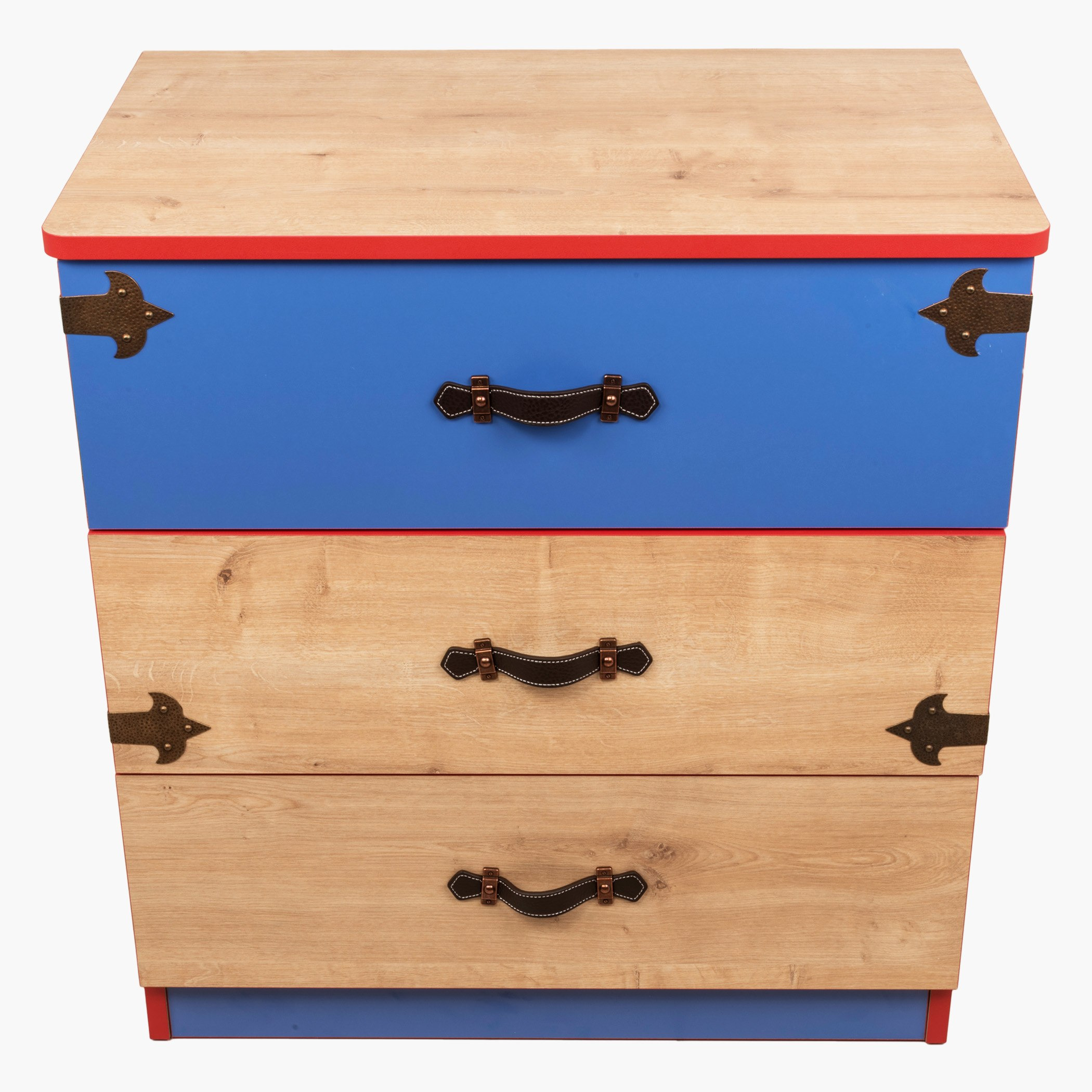 طاولة تزيين 3 أدراج دون مرآة من سي روفر-hbxfurniture-kidsroom-kidsdressersandmirrors-image-3