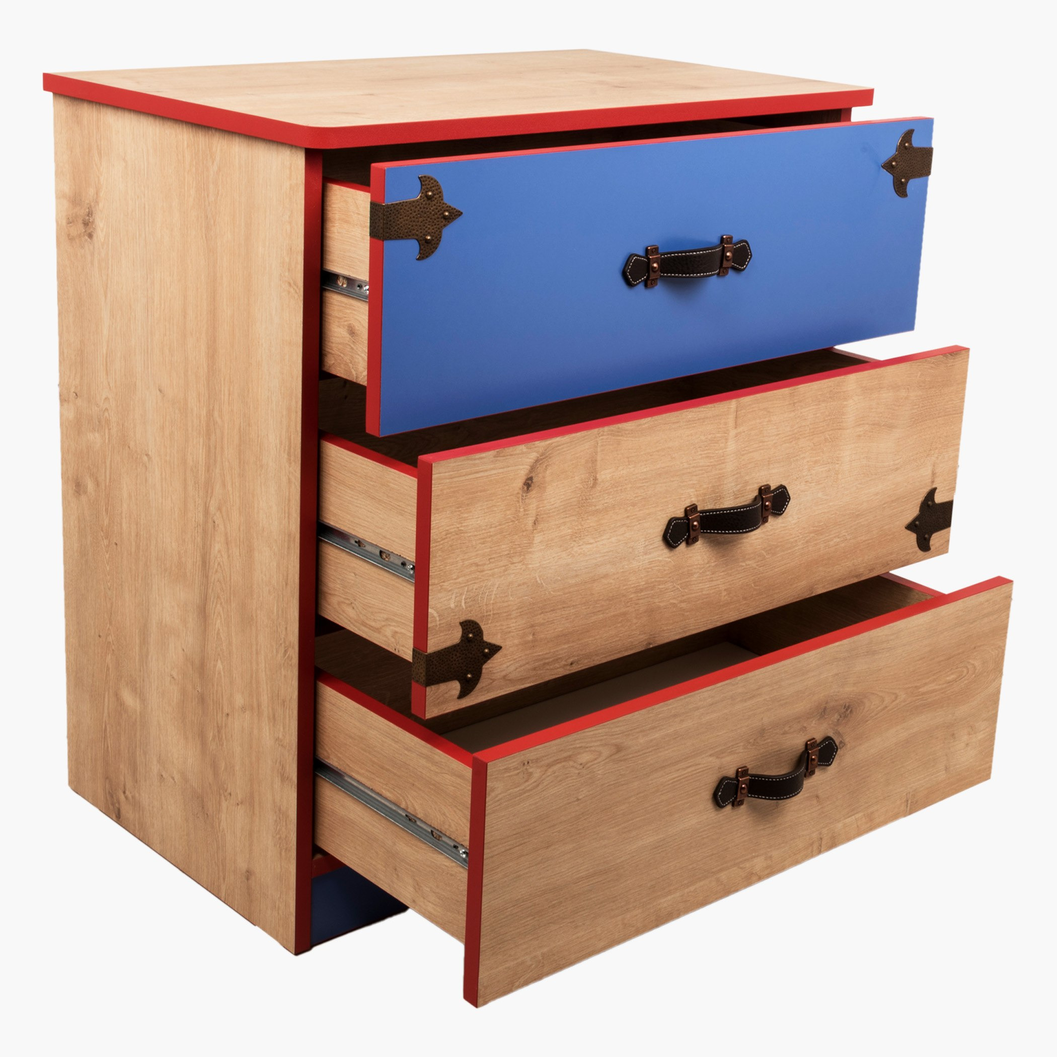 طاولة تزيين 3 أدراج دون مرآة من سي روفر-hbxfurniture-kidsroom-kidsdressersandmirrors-image-4