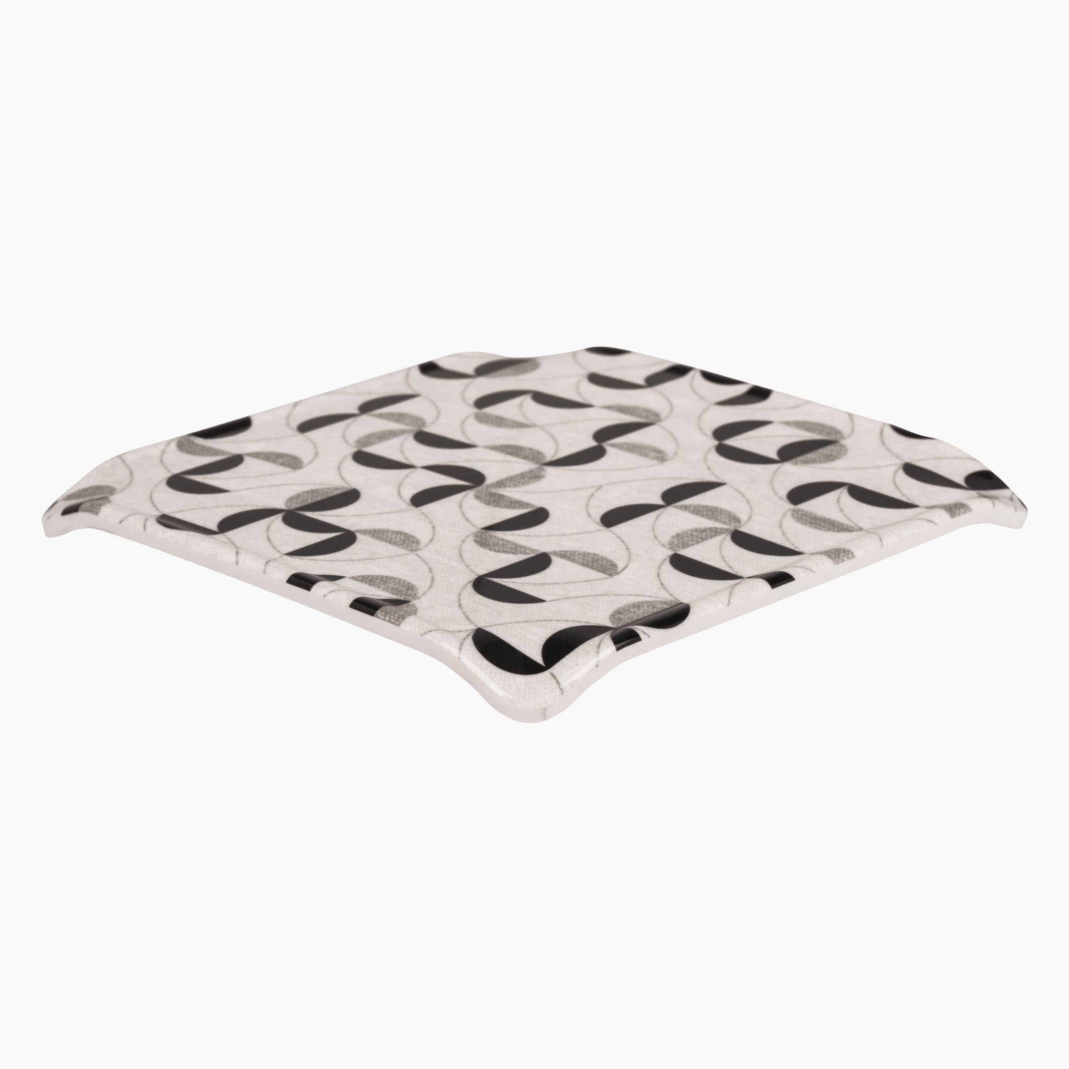 حامل ثلاثي تريندي مربع الشكل - 19 سم-hbxhomeware-hbxkitchen-image-2
