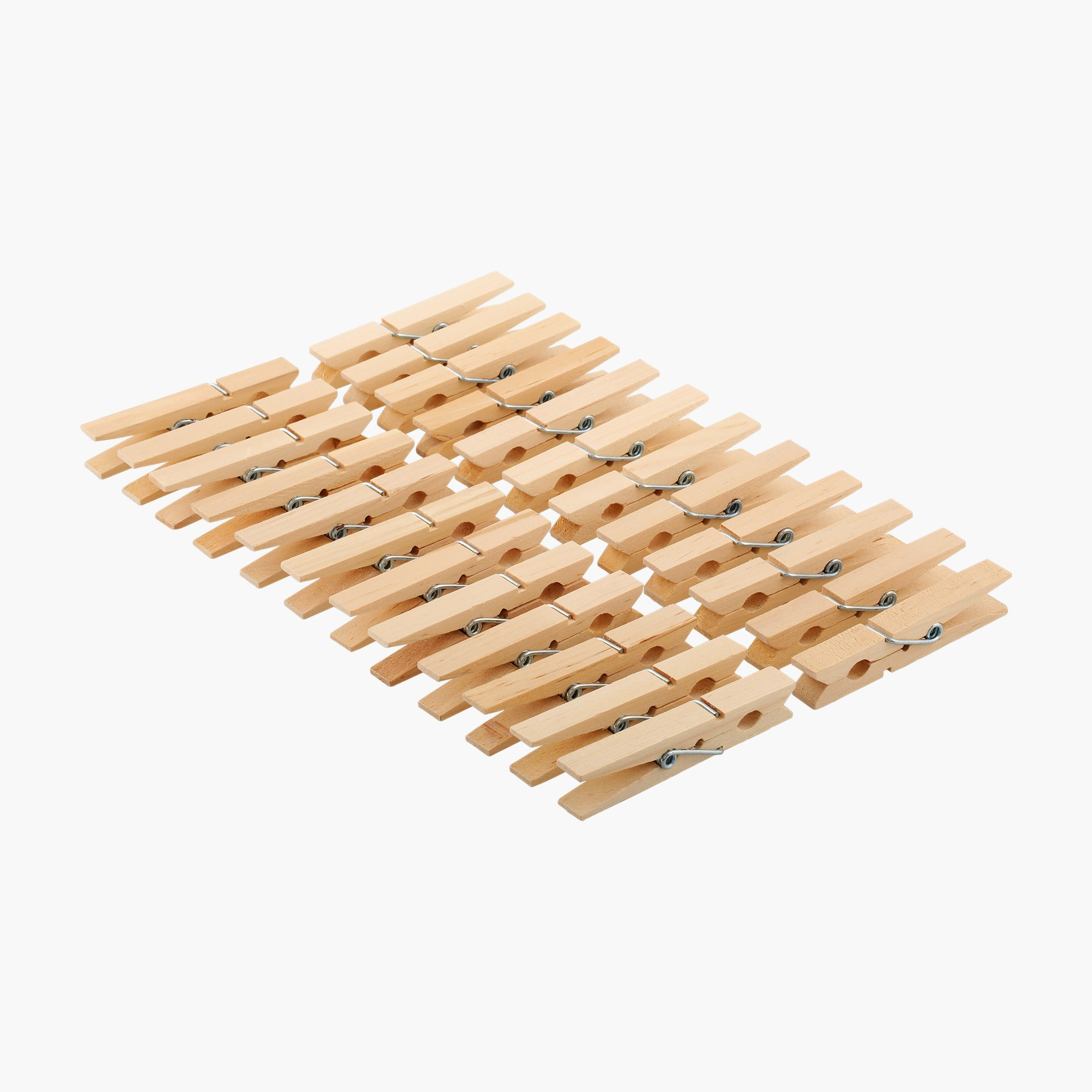 Clothes Peg - Set of 24-hbxhomeware-bathandlaundry-clothesdryingracks-image-1