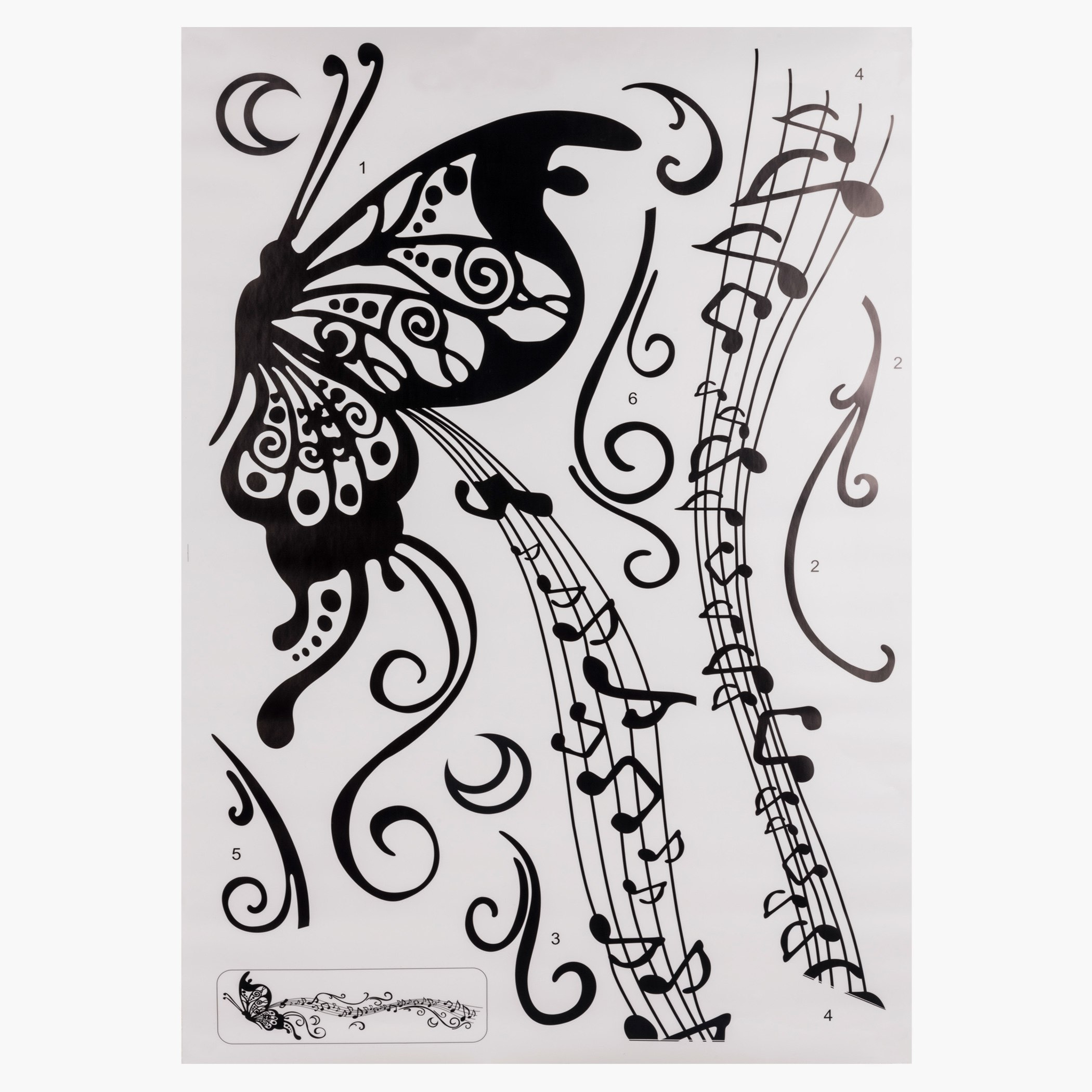 ملصق جدار كرييتيف - 60×90 سم-hbxlivingroom-walldecor-wallart-image-1