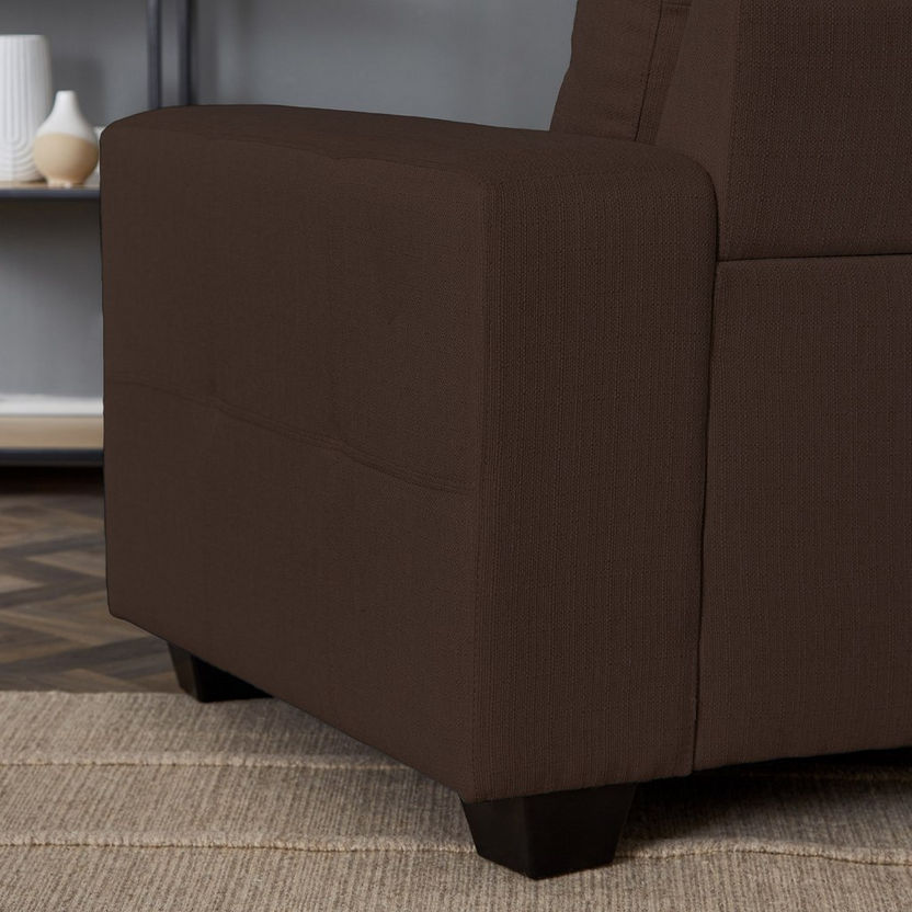 Costa 1-Seater Fabric Sofa-Armchairs-image-5