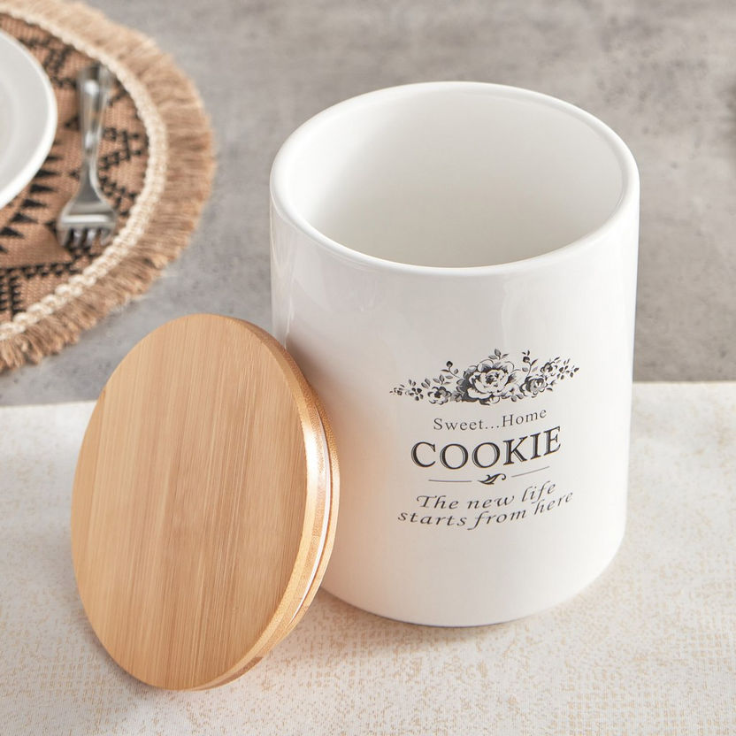Sweet Home Cookie Canister - 14 cm-Containers and Jars-image-1
