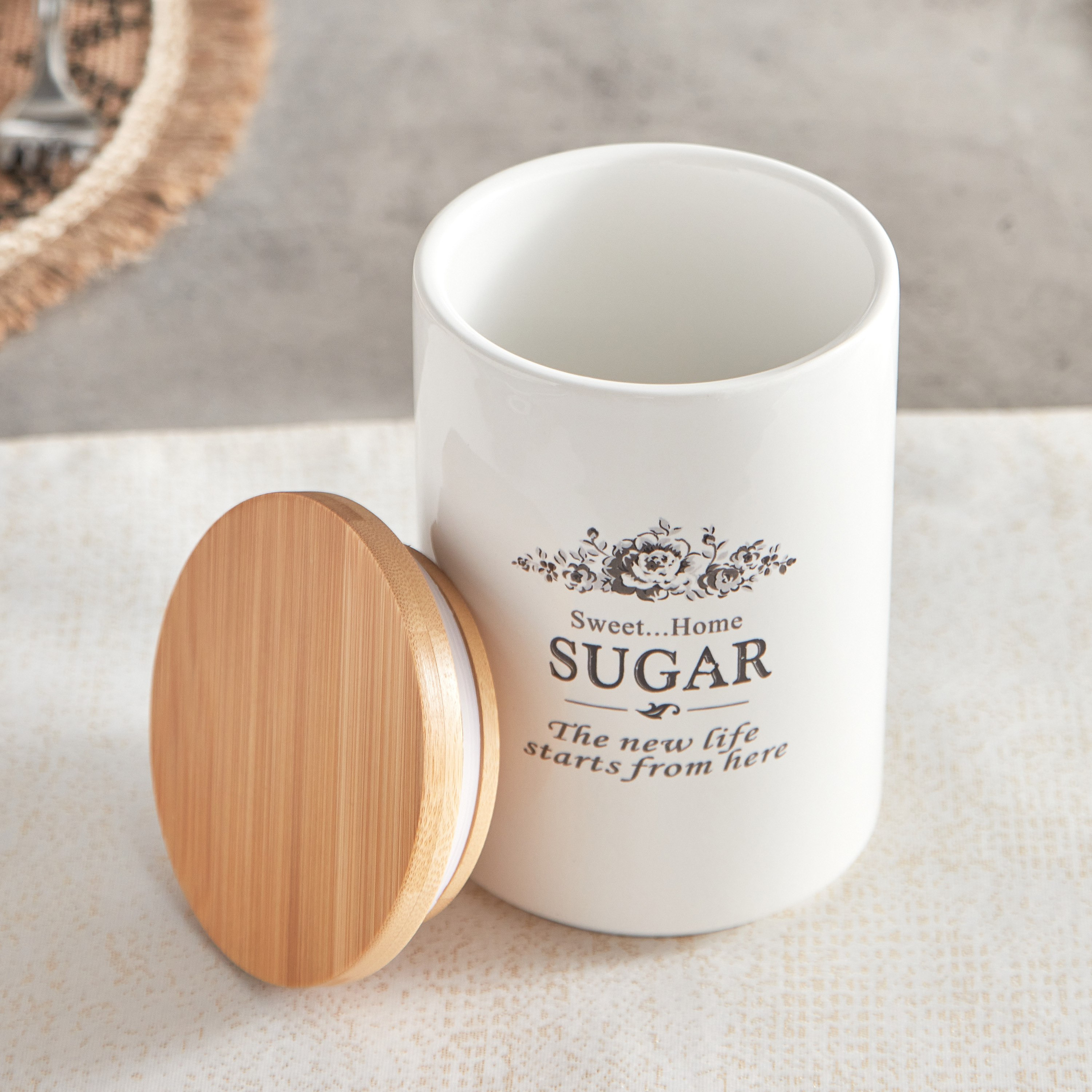 Sweet Home Sugar Canister - 9.5 cm-hbxhomeware-hbxkitchen-image-2