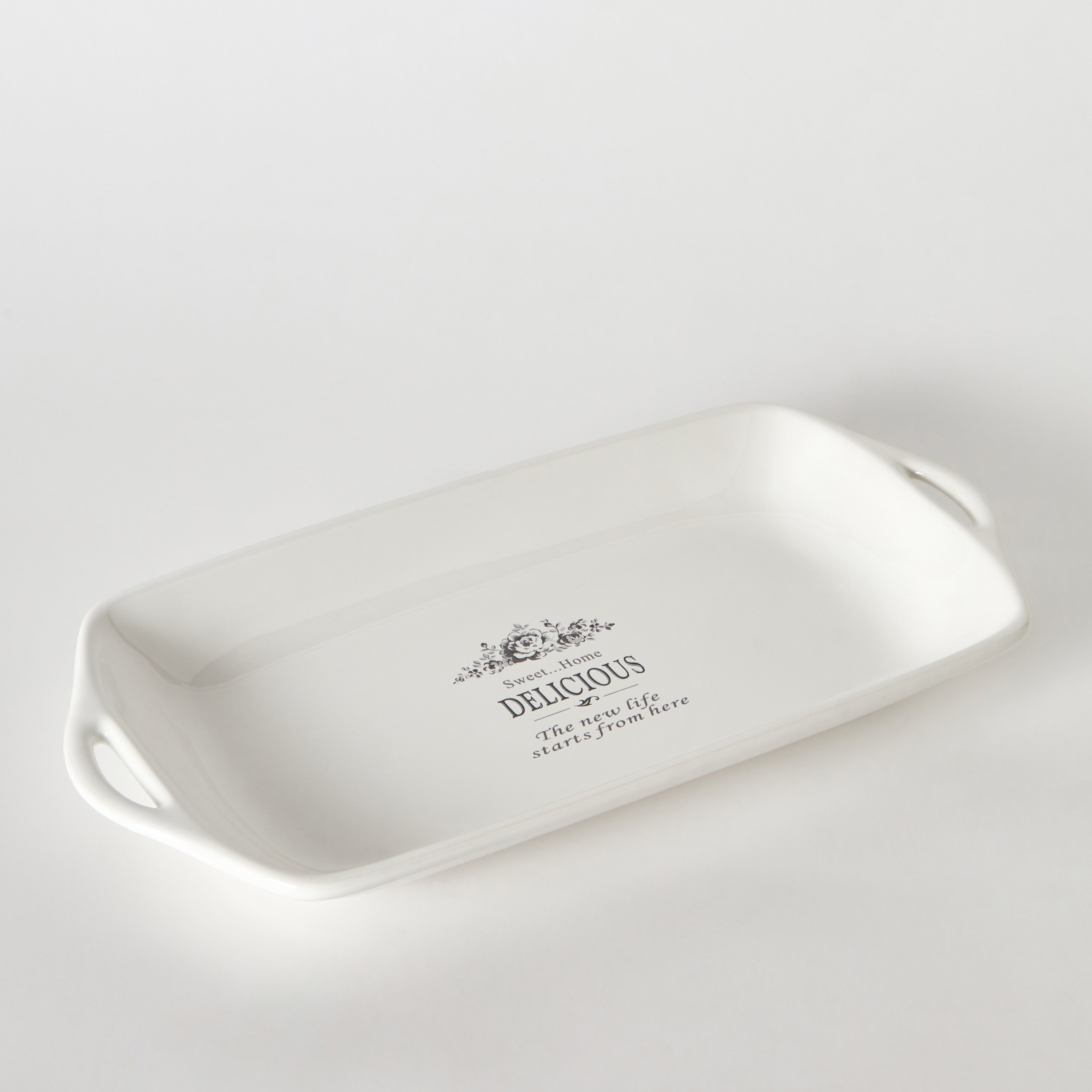 Sweet Home Large Serving Plate - 20x40 cm-hbxdecorandfurnishings-tabletop-serveware-image-6