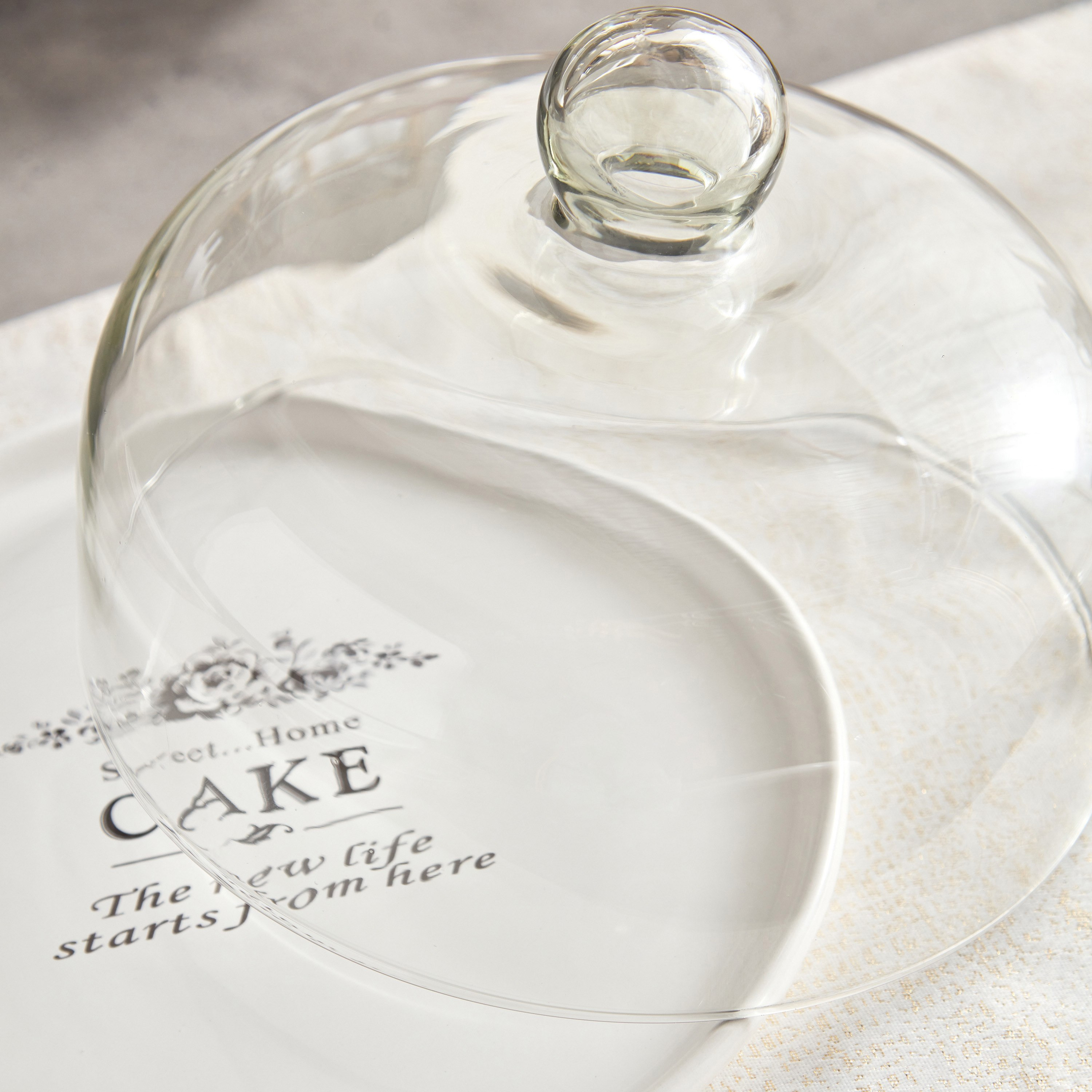 صحن كعك بغطاء من سويت هوم - 25.5 سم-hbxdecorandfurnishings-tabletop-serveware-image-4