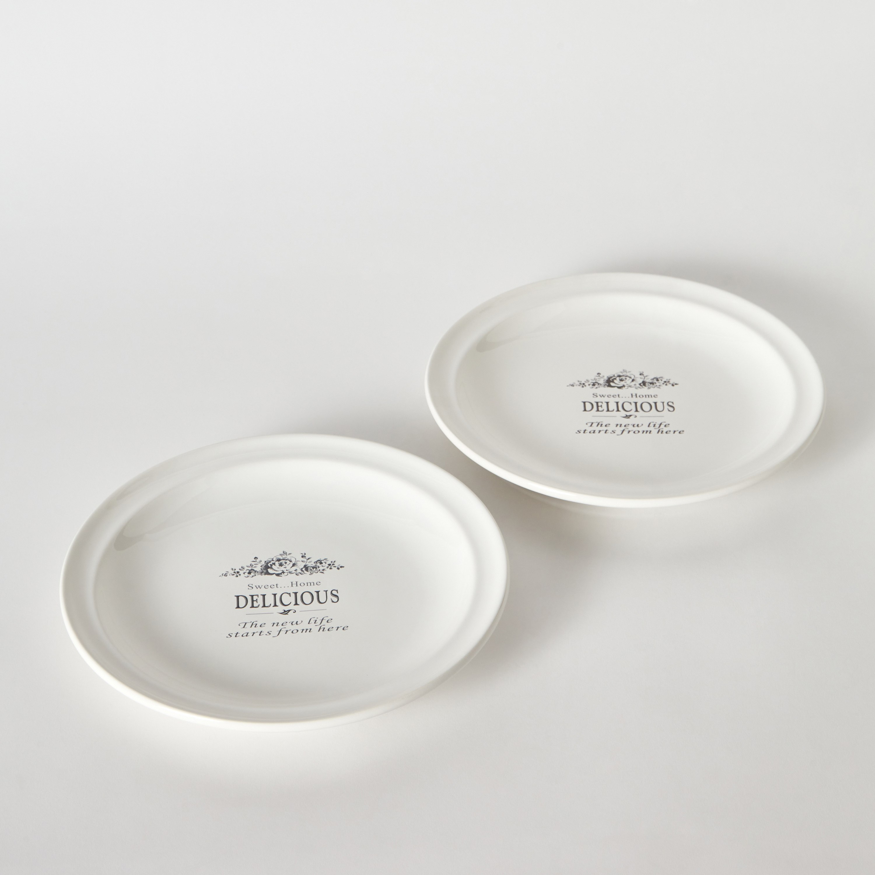 Sweet Home Ceramic Dinner Plate - 26 cm-hbxdecorandfurnishings-tabletop-crockery-image-5