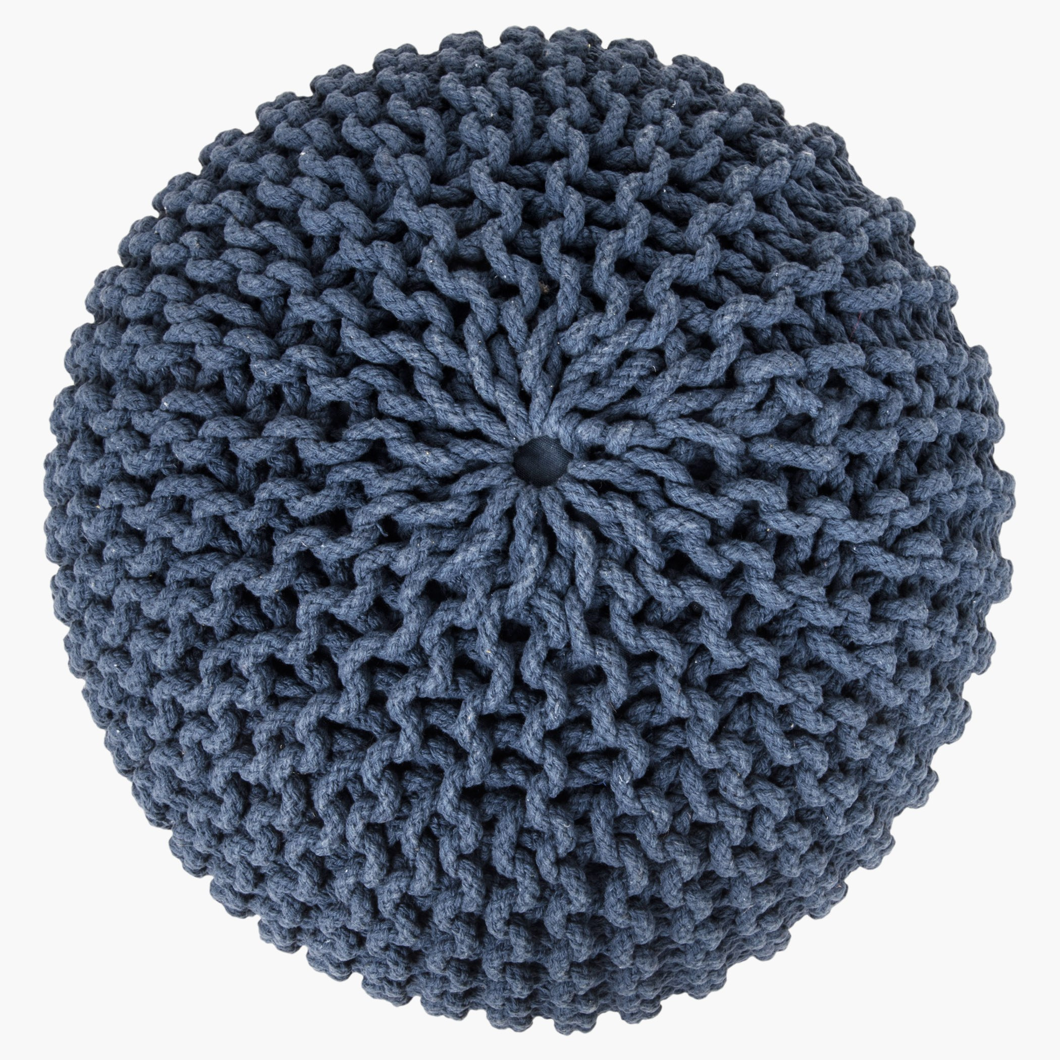Grace Handknitted Pouf-hbxlivingroom-sofasandarmchairs-ottomansandfootstools-image-2
