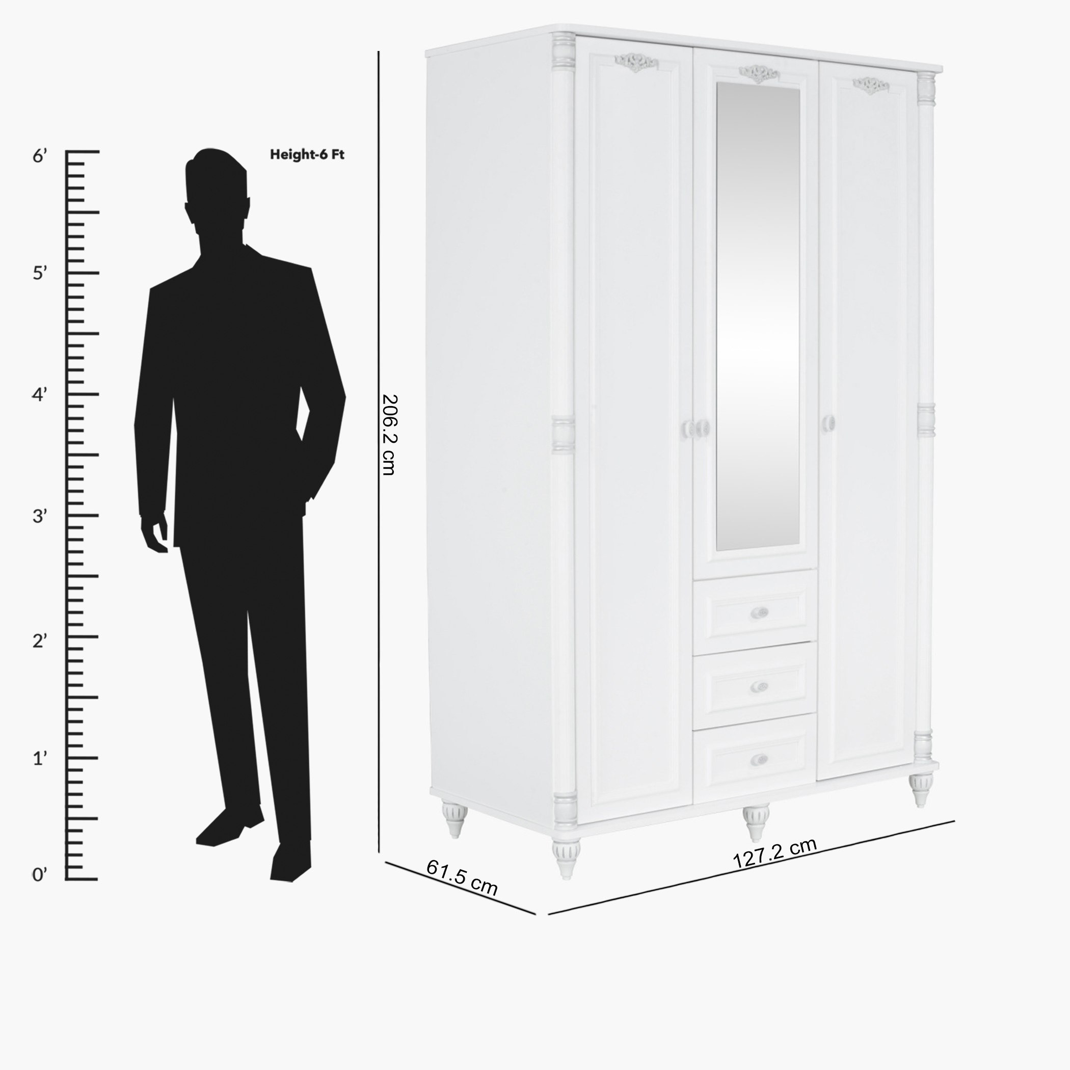 خزانة بثلاثة أبواب ومرآة كارلا-hbxfurniture-wardrobes-image-11