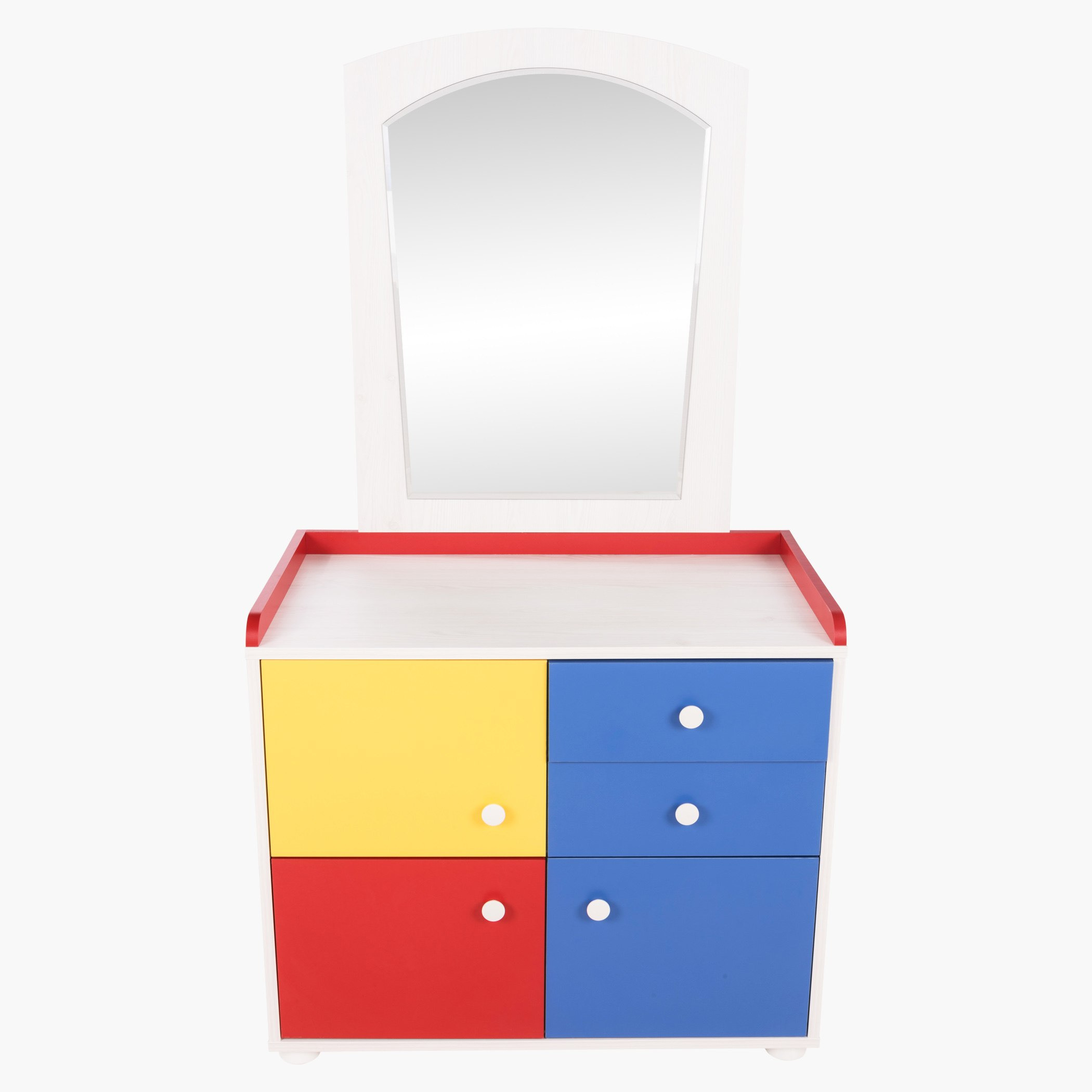 مرآة دون طاولة تزيين من فن -hbxfurniture-kidsroom-kidsdressersandmirrors-image-1