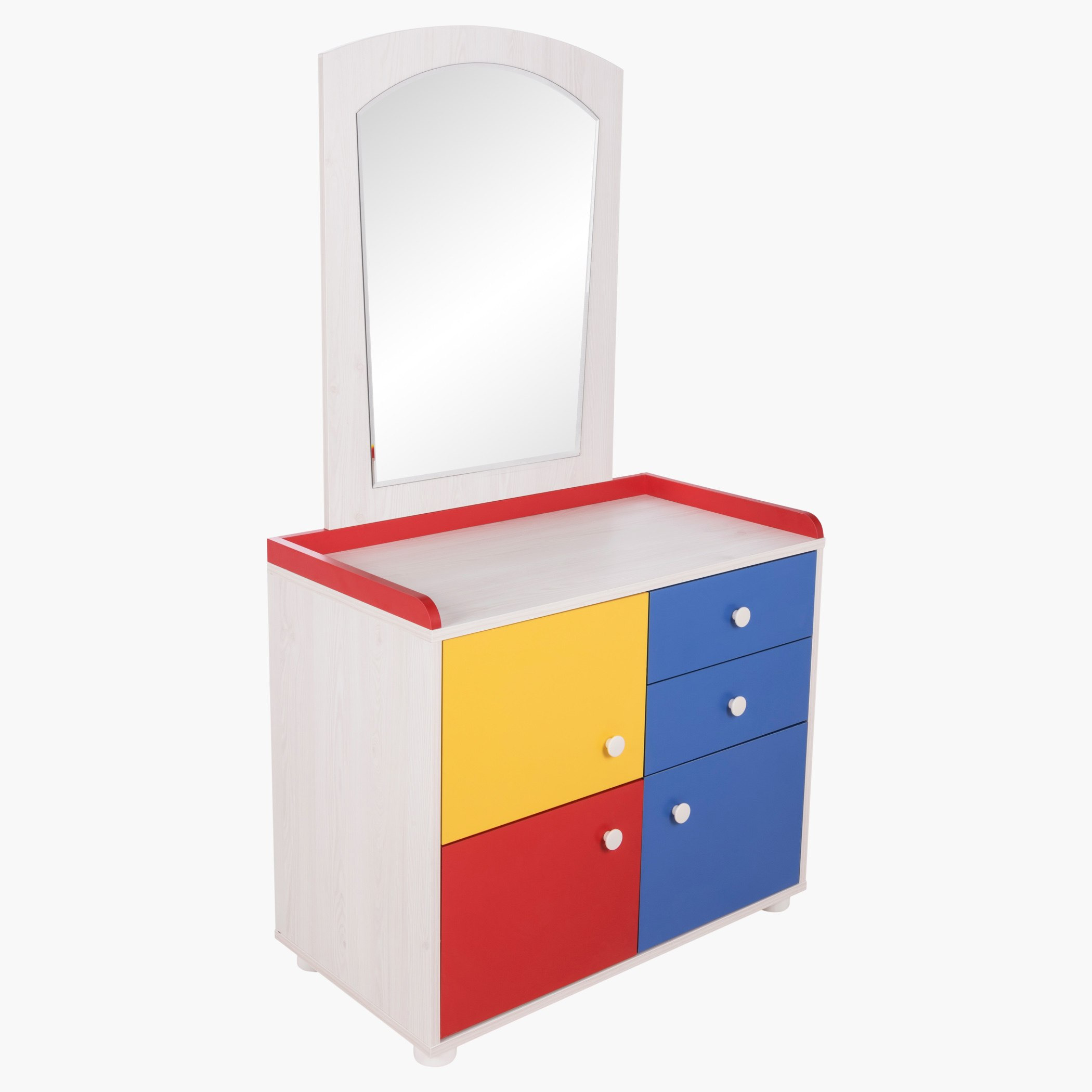 مرآة دون طاولة تزيين من فن -hbxfurniture-kidsroom-kidsdressersandmirrors-image-2