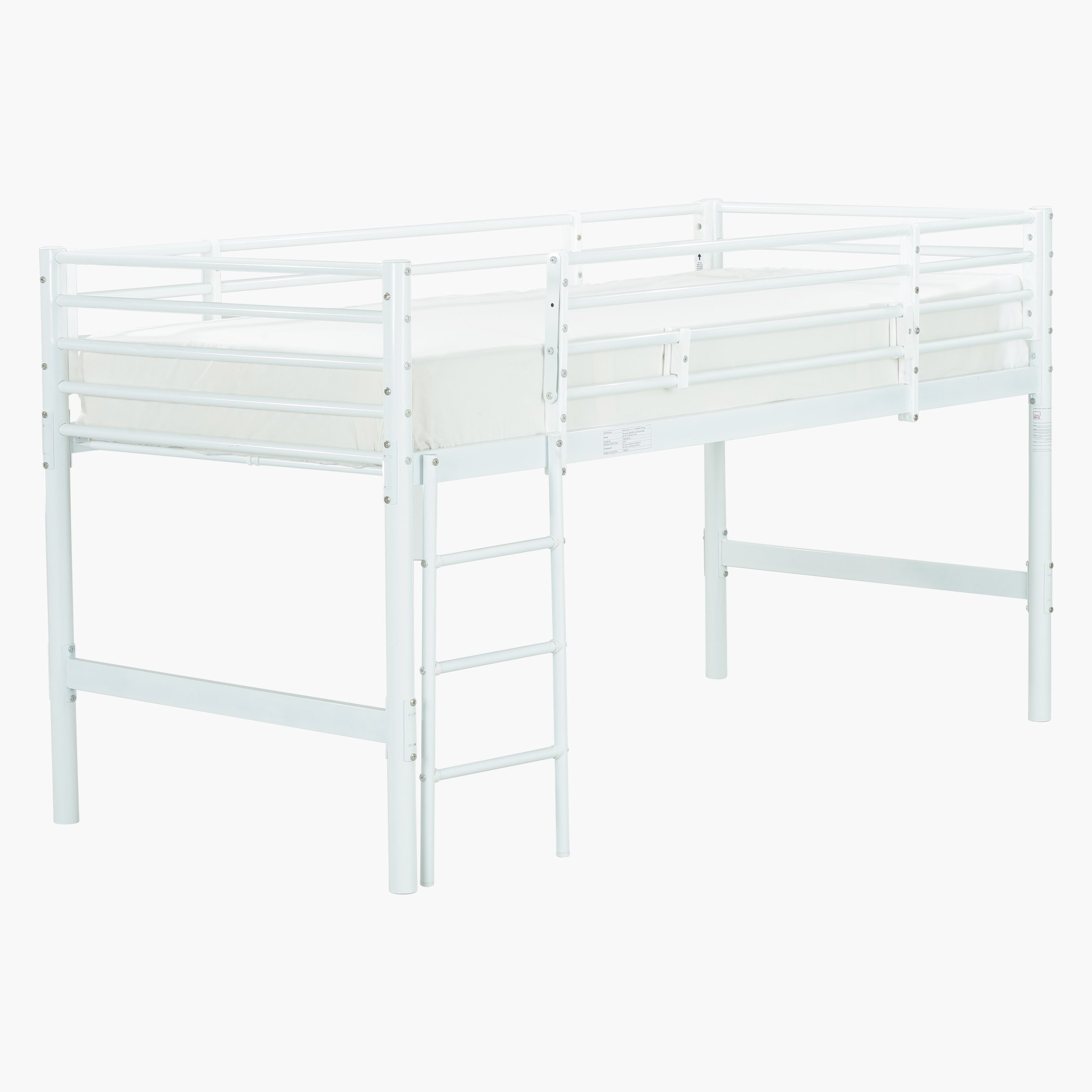 سرير بطابقين مع خيمة برنسيس - 90×200 سم-hbxkidsandyouth-bedsandbedsets-bunkbeds-single-image-4