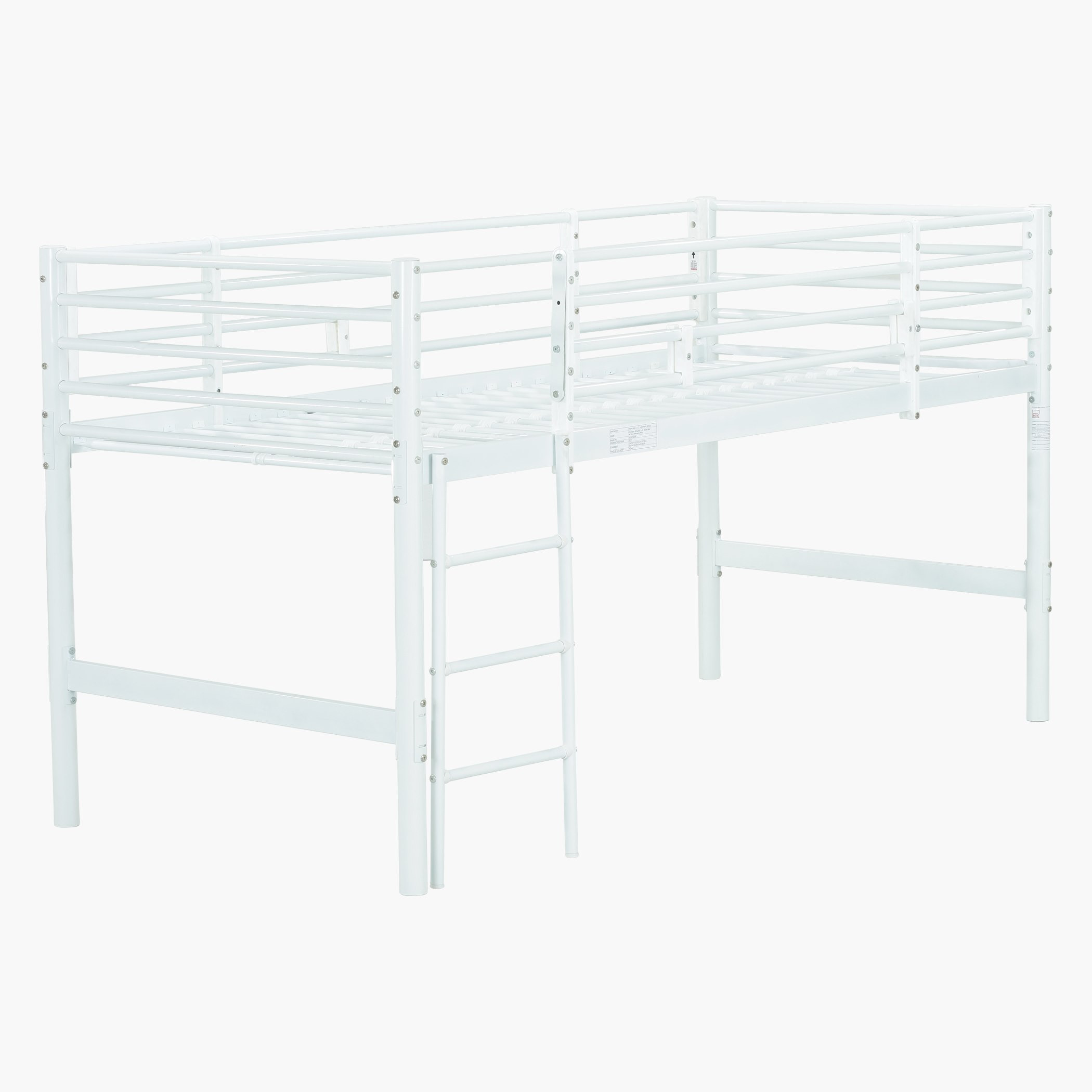 سرير بطابقين مع خيمة برنسيس - 90×200 سم-hbxkidsandyouth-bedsandbedsets-bunkbeds-single-image-5