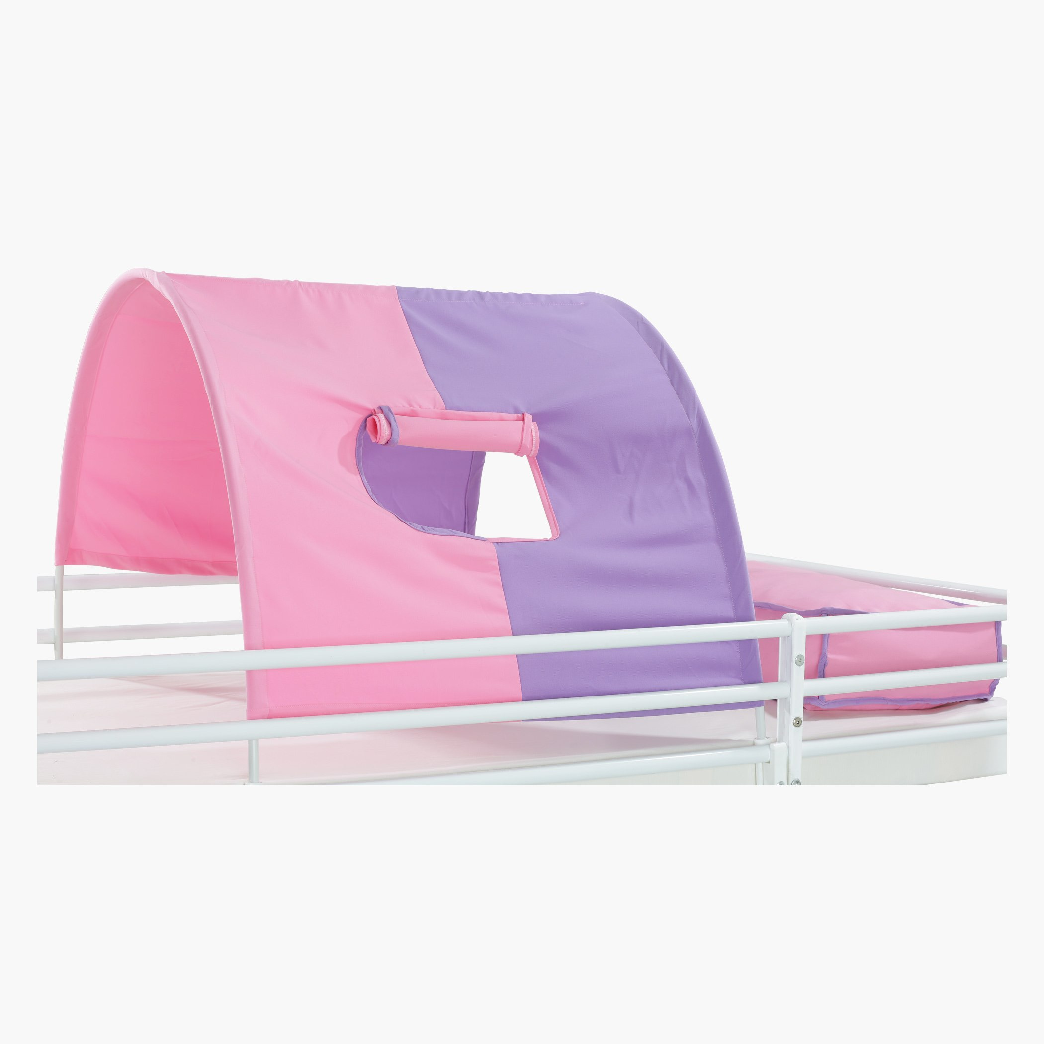 سرير بطابقين مع خيمة برنسيس - 90×200 سم-hbxkidsandyouth-bedsandbedsets-bunkbeds-single-image-7