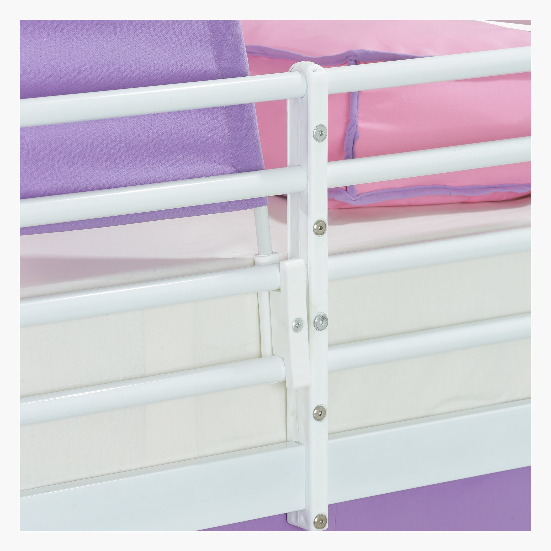 سرير بطابقين مع خيمة برنسيس - 90×200 سم-hbxkidsandyouth-bedsandbedsets-bunkbeds-single-image-8