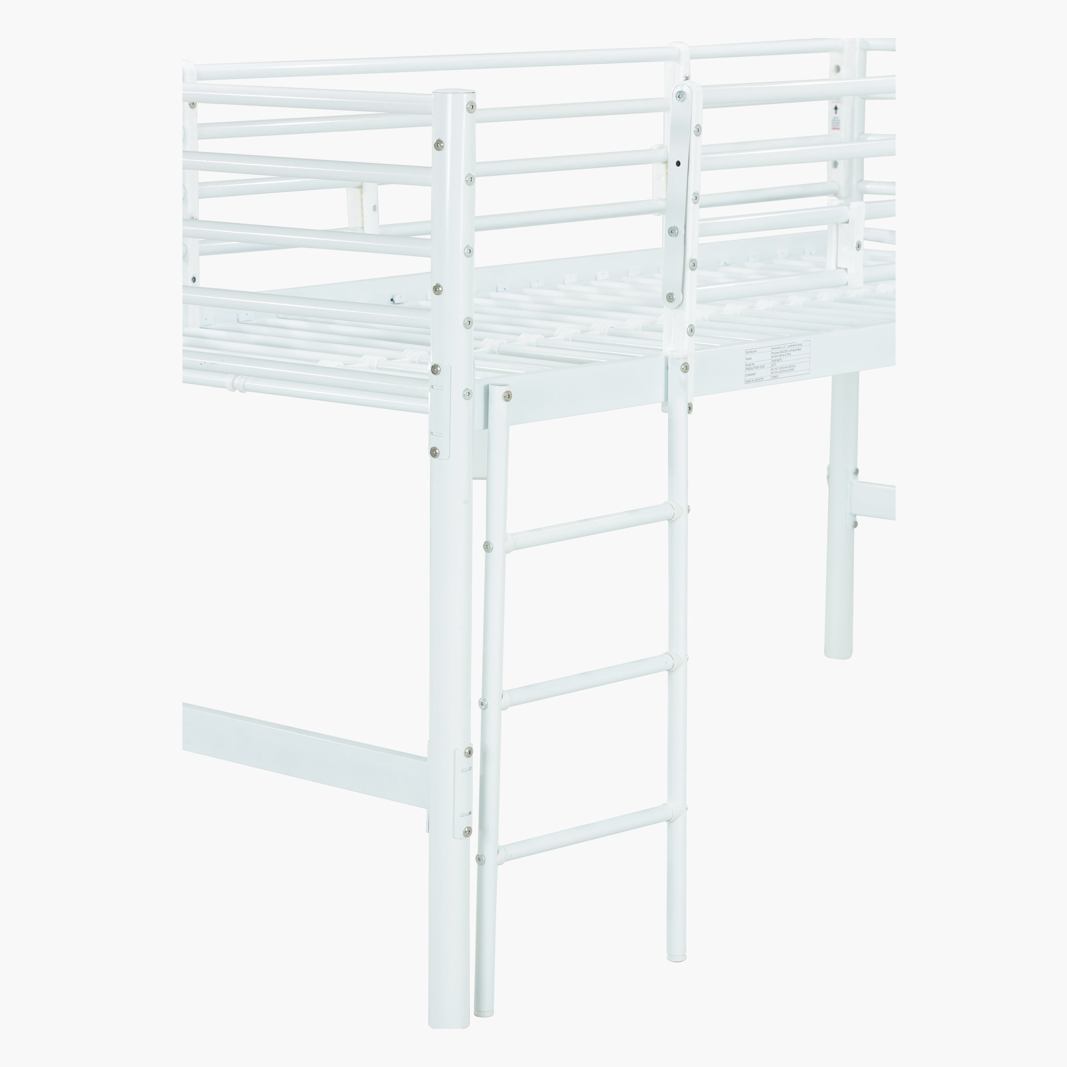 سرير بطابقين مع خيمة برنسيس - 90×200 سم-hbxkidsandyouth-bedsandbedsets-bunkbeds-single-image-12