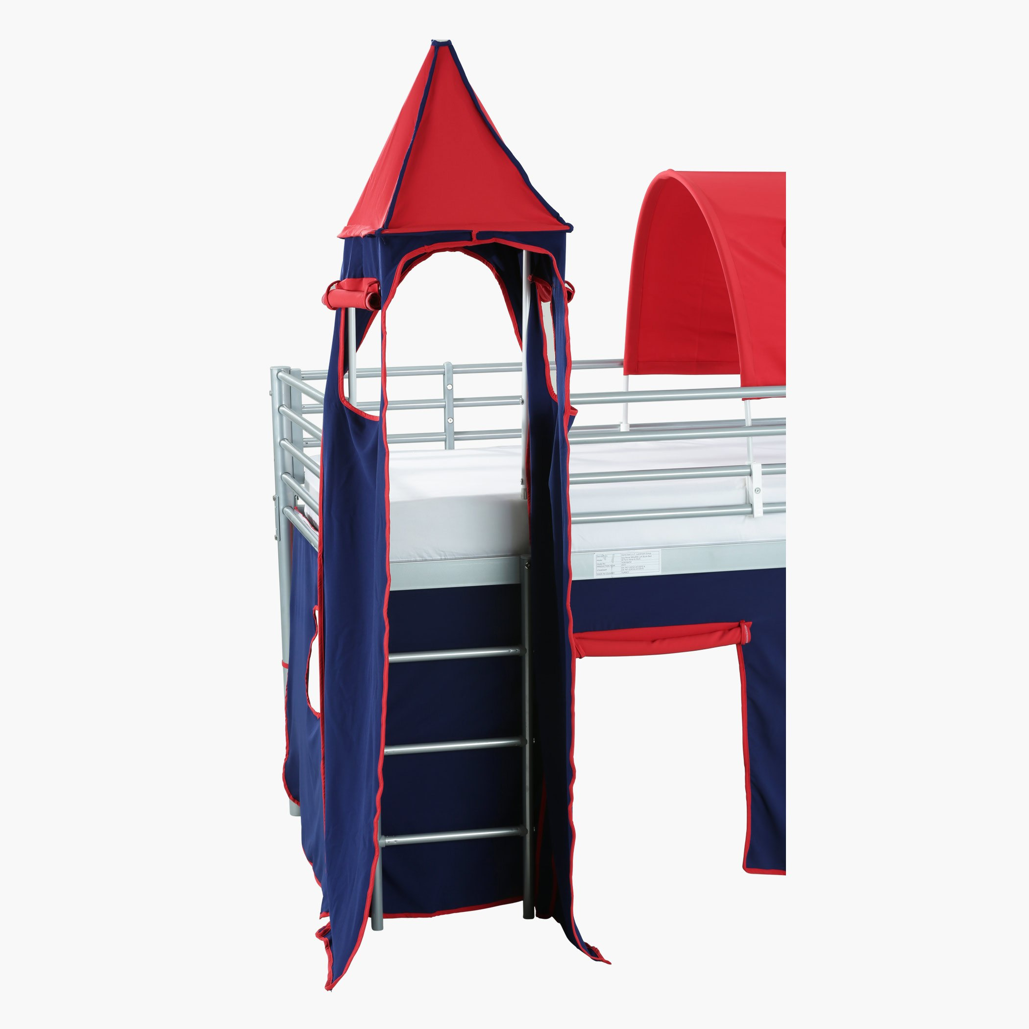 سرير بطابقين مع خيمة سي روفر - 90×200 سم-hbxkidsandyouth-bedsandbedsets-bunkbeds-single-image-8
