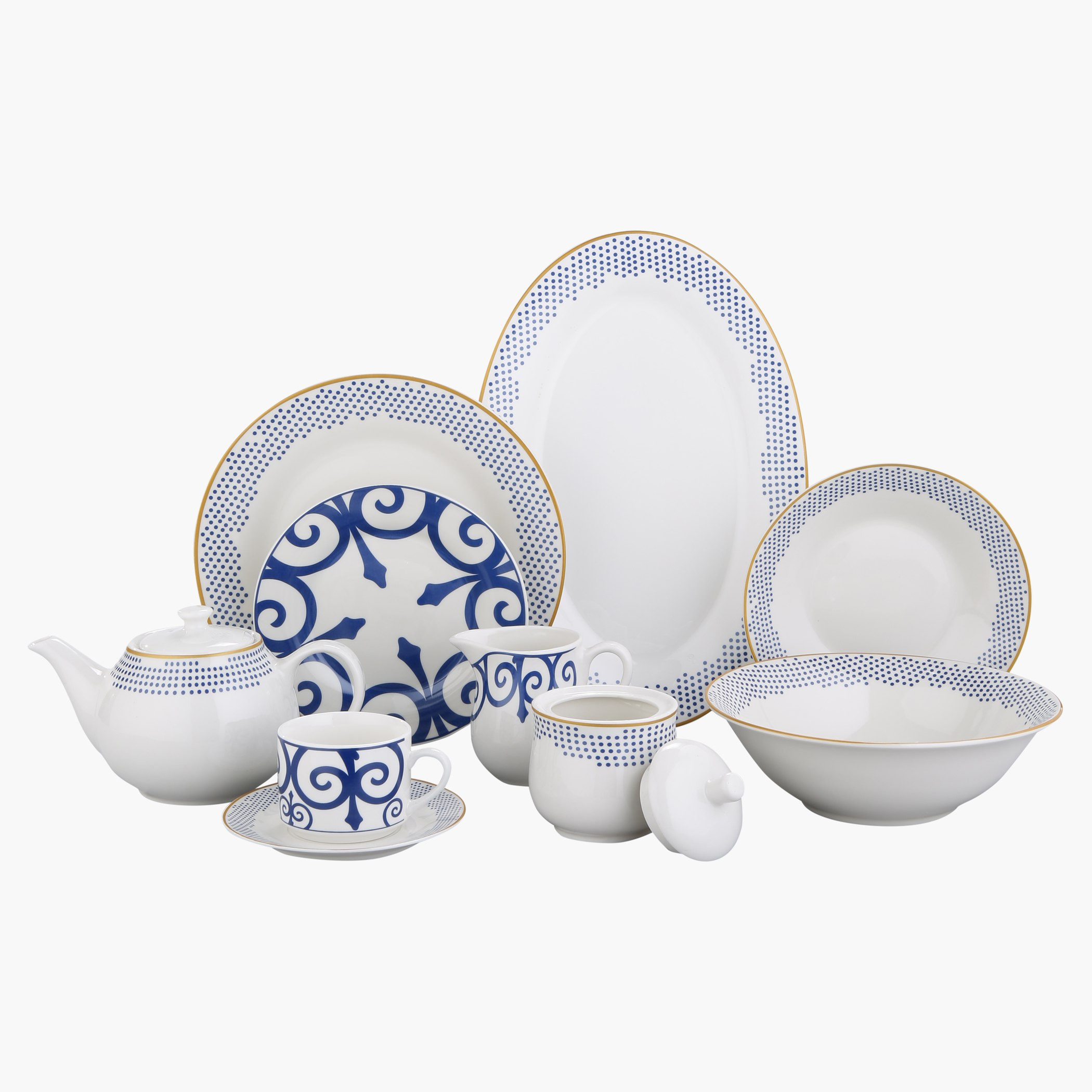 طقم مستلزمات المائدة من 47 قطعة من ماساي-hbxhomeware-hbxkitchen-image-1
